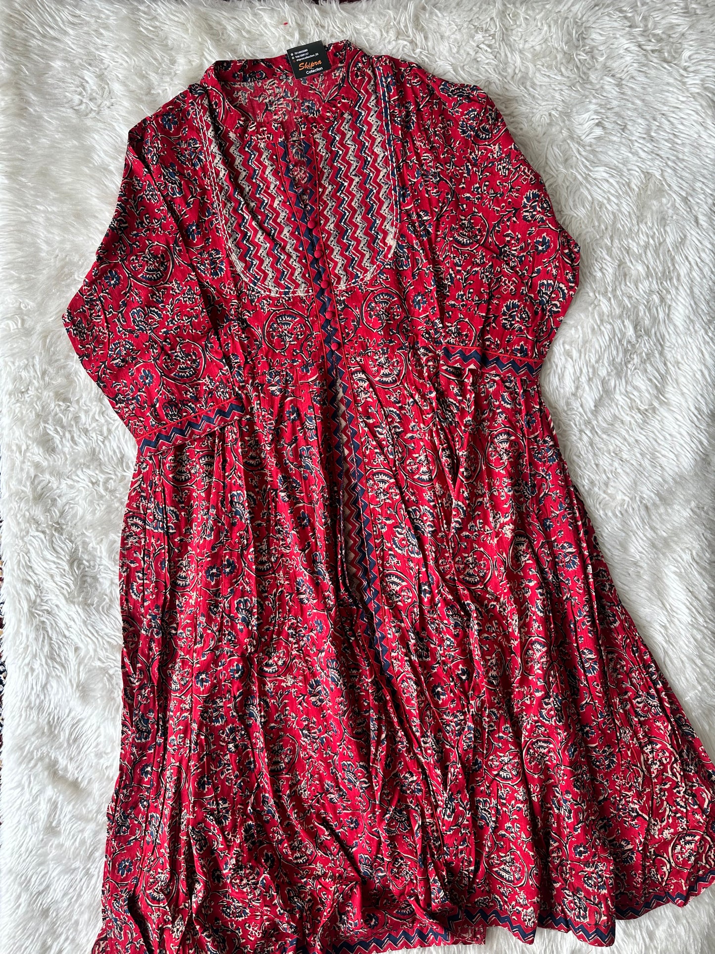 Premium Cotton Kurti Dupatta Set