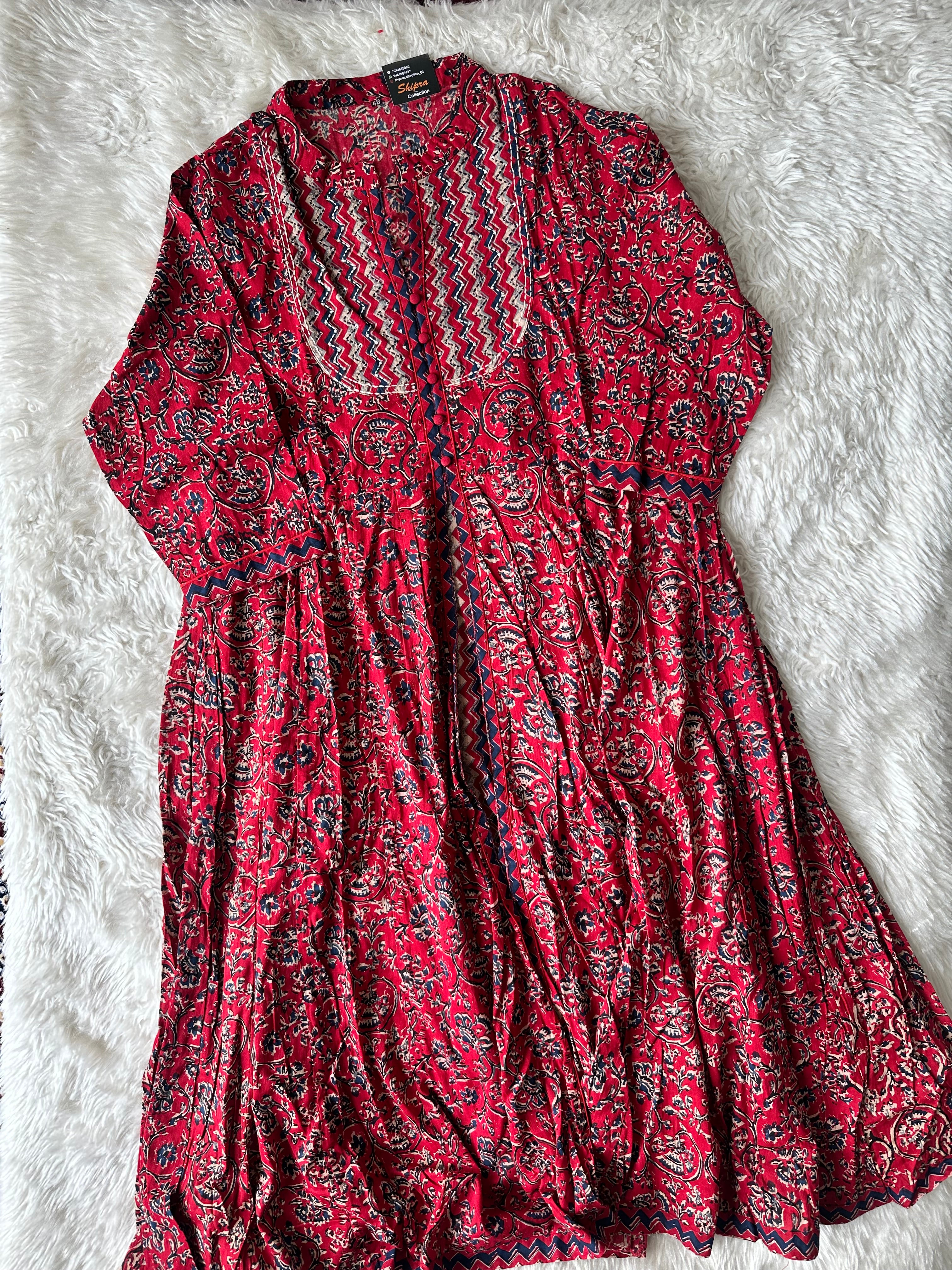Premium Cotton Kurti Dupatta Set