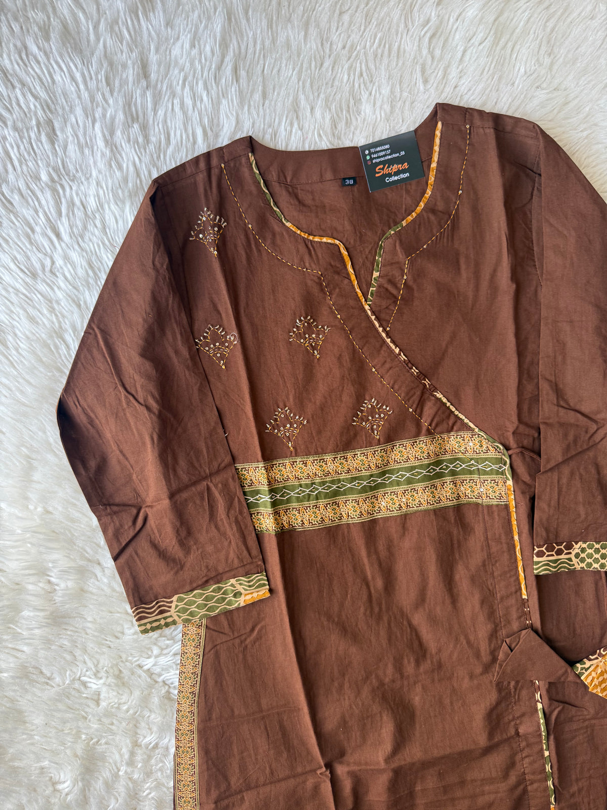 Premium Cotton Kurti Pant Dupatta Set
