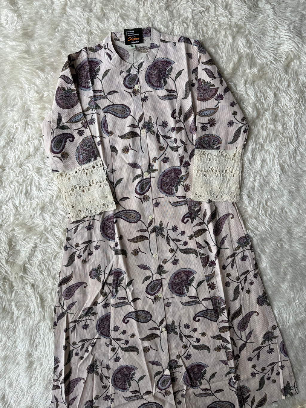 Khadi Cotton Aline kurti