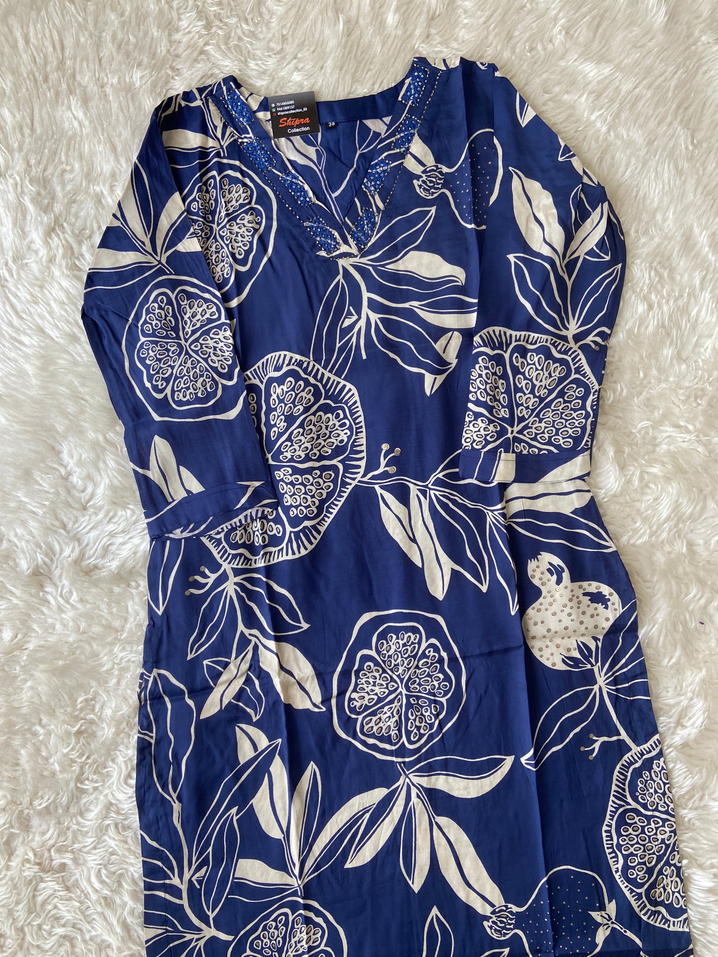 Premium Soft Muslin Silk kurti