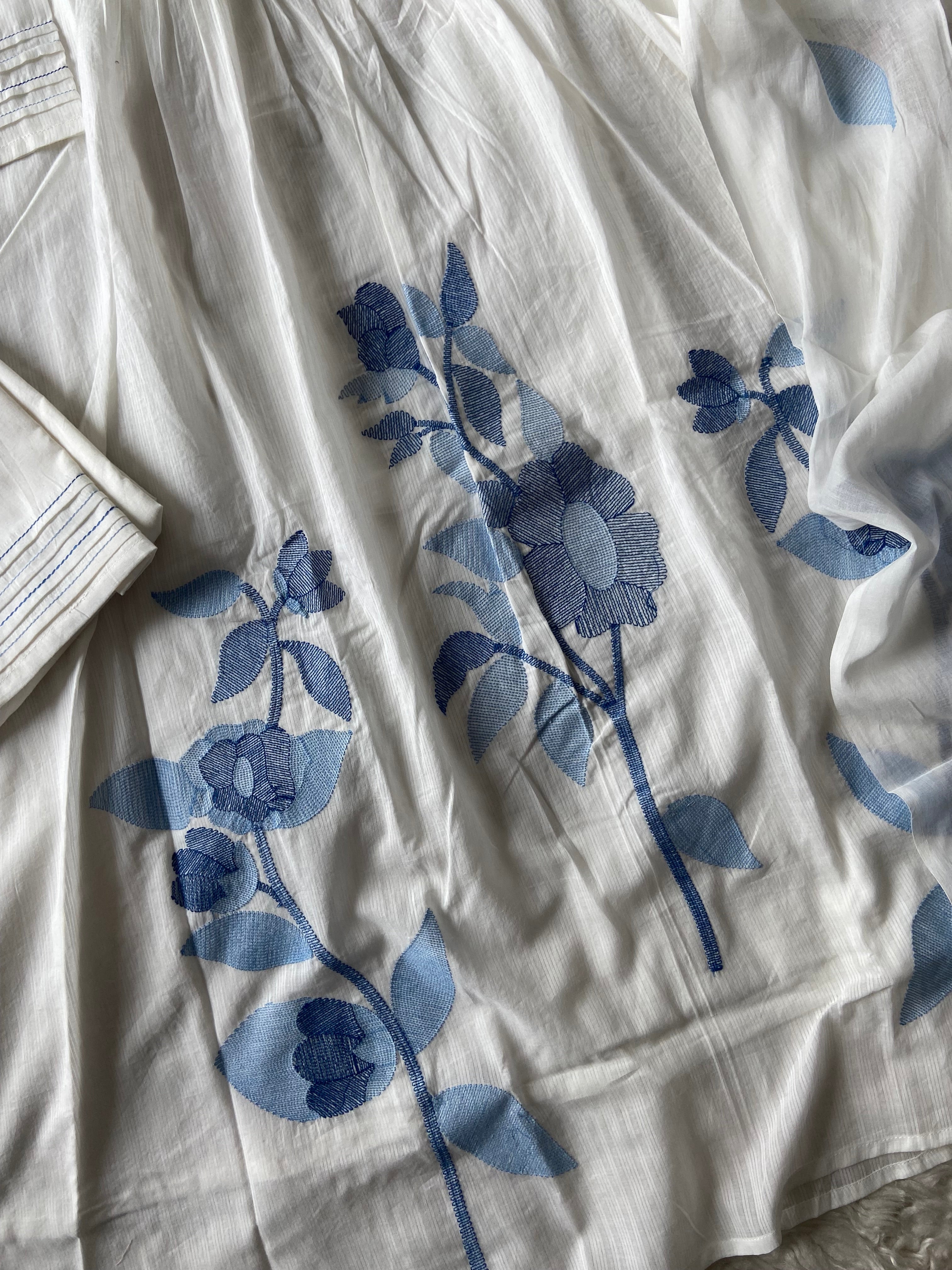 Premium Mul Cotton Thread Work Collection