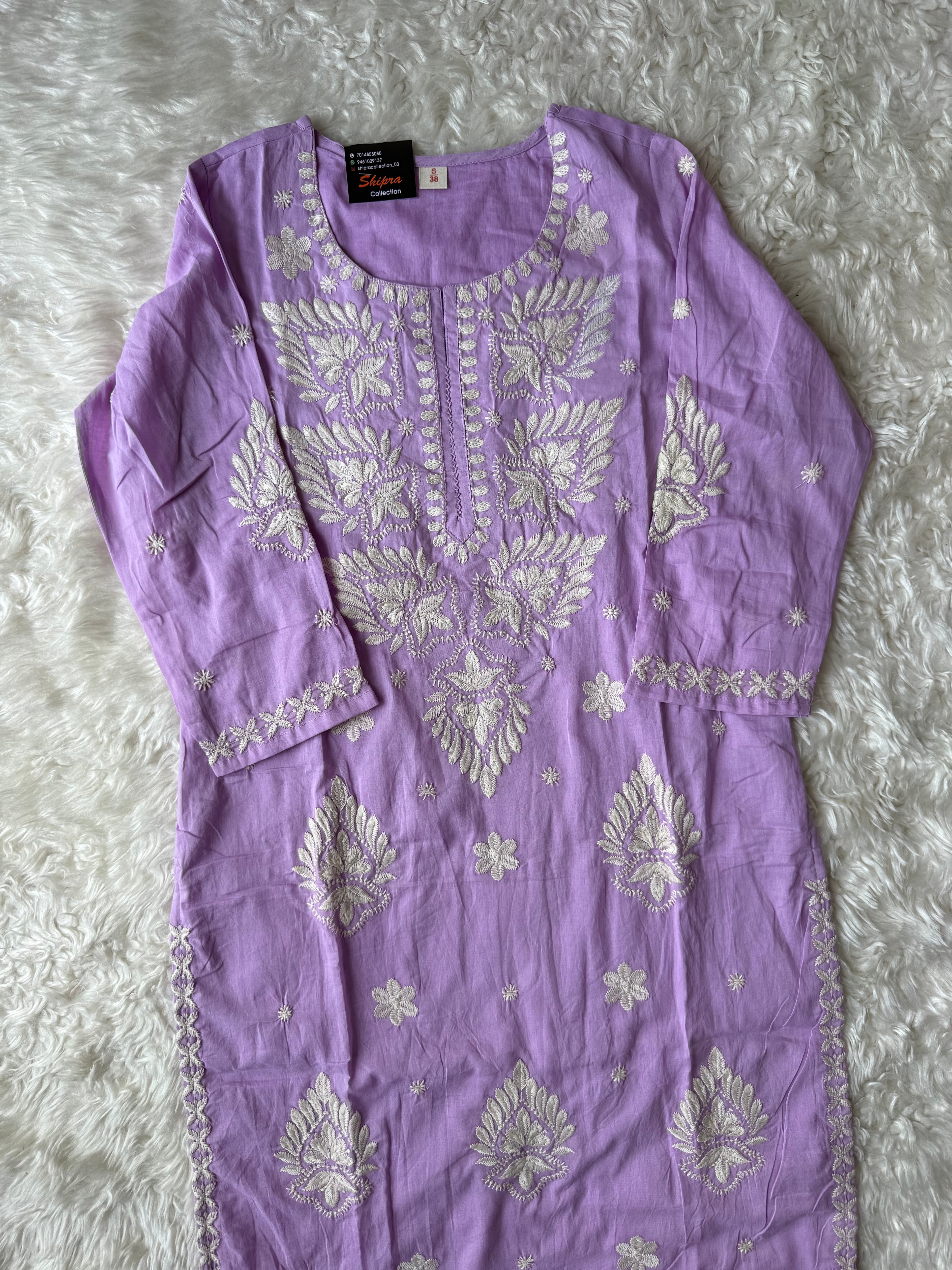 Premium Mul Cotton Kurti Pant Dupatta Set