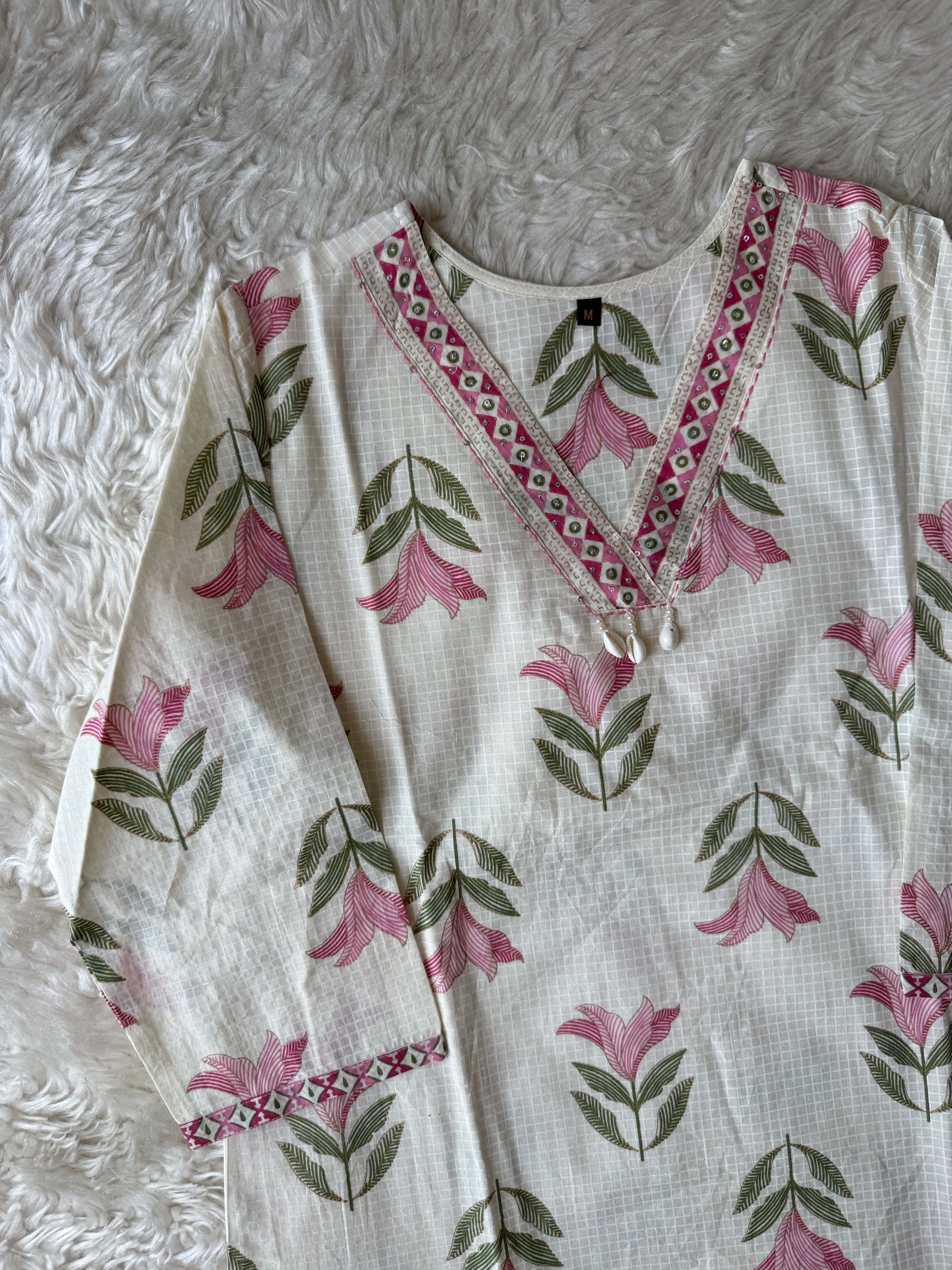 Premium Cotton Kurti Pant Dupatta Set