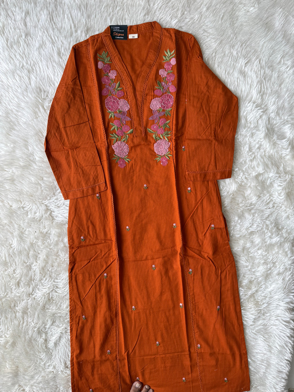 Premium Cotton Kurti Pant Dupatta Set