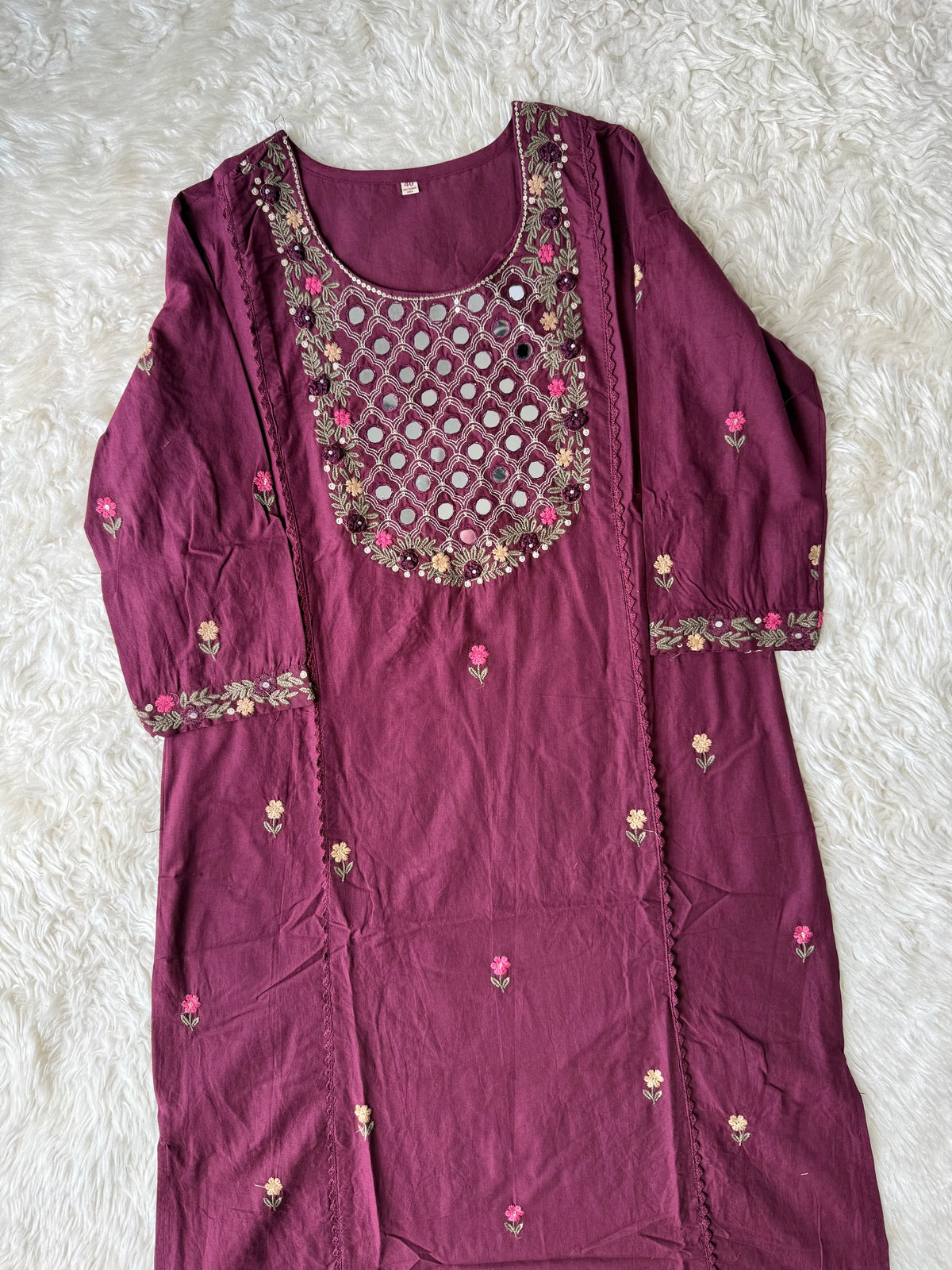 Premium Cotton Thread Work Collection