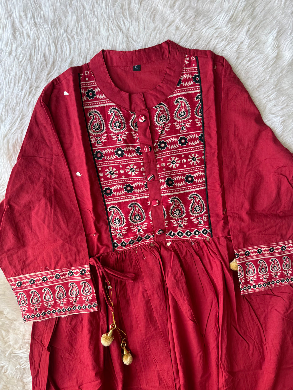 Budget Friendly Kurti Pant Dupatta Set