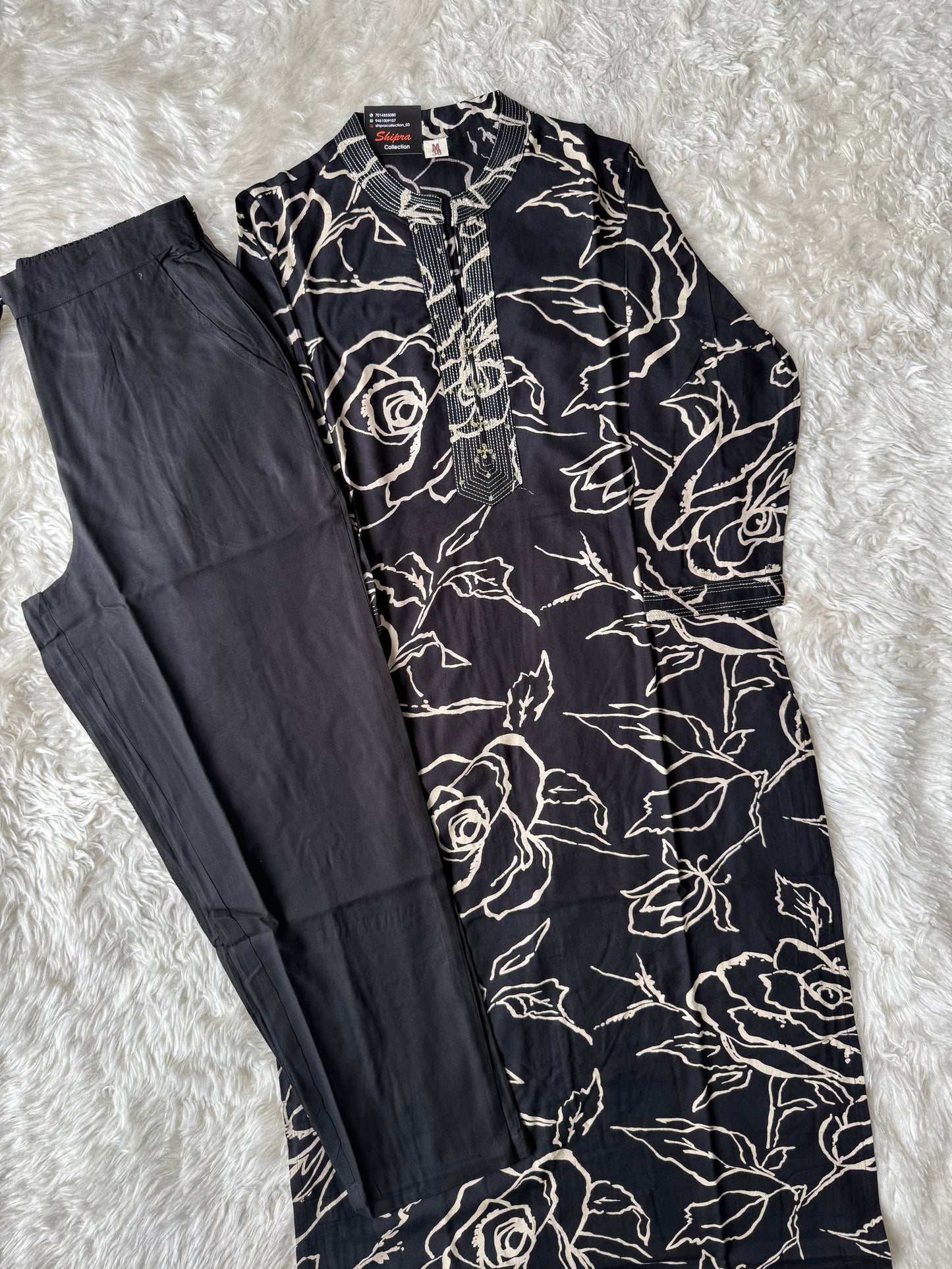Soft Rayon Kurti Pant Set