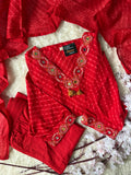 Premium Cotton Lehariya Set