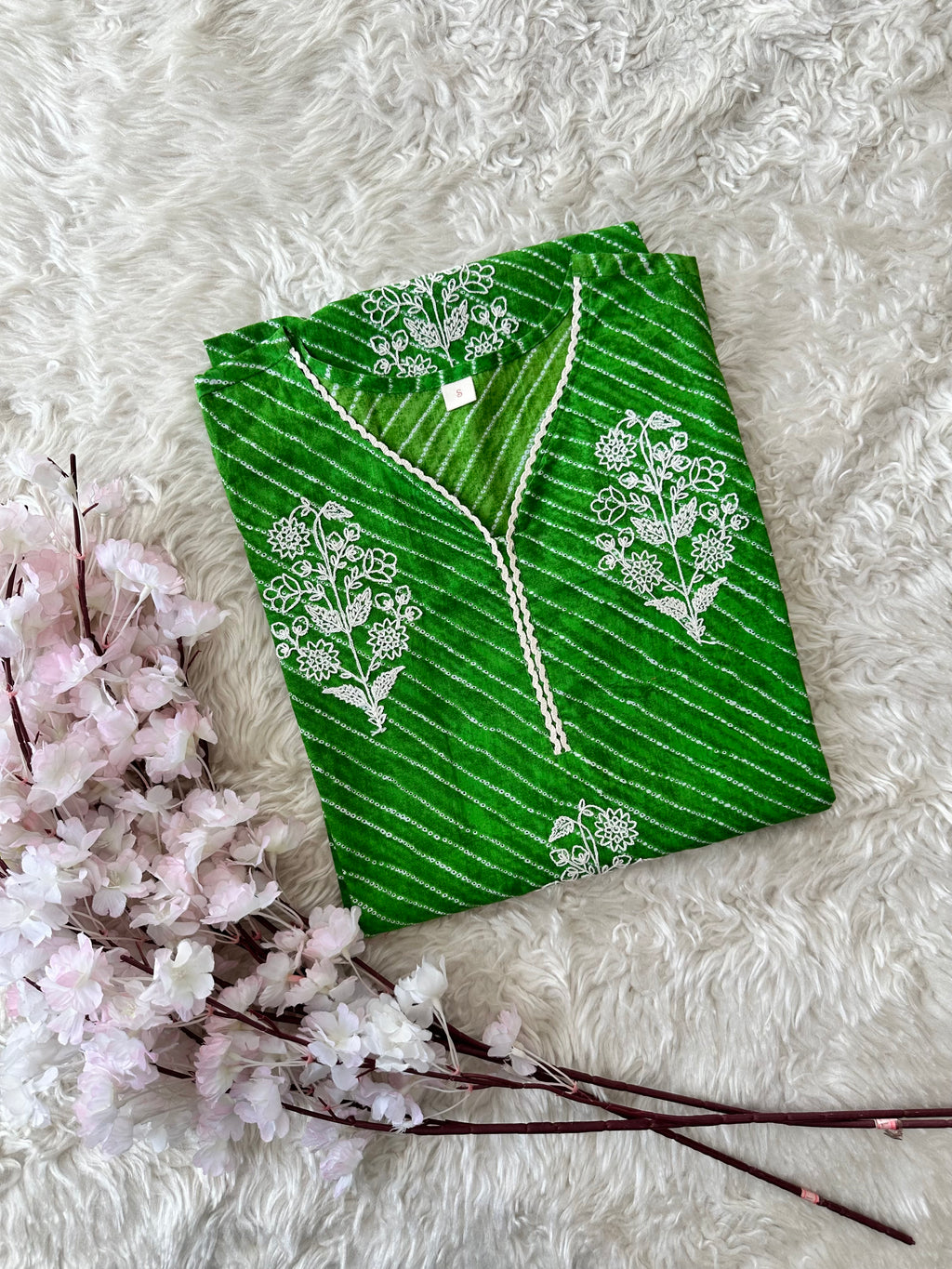 Premium Cotton Lehariya