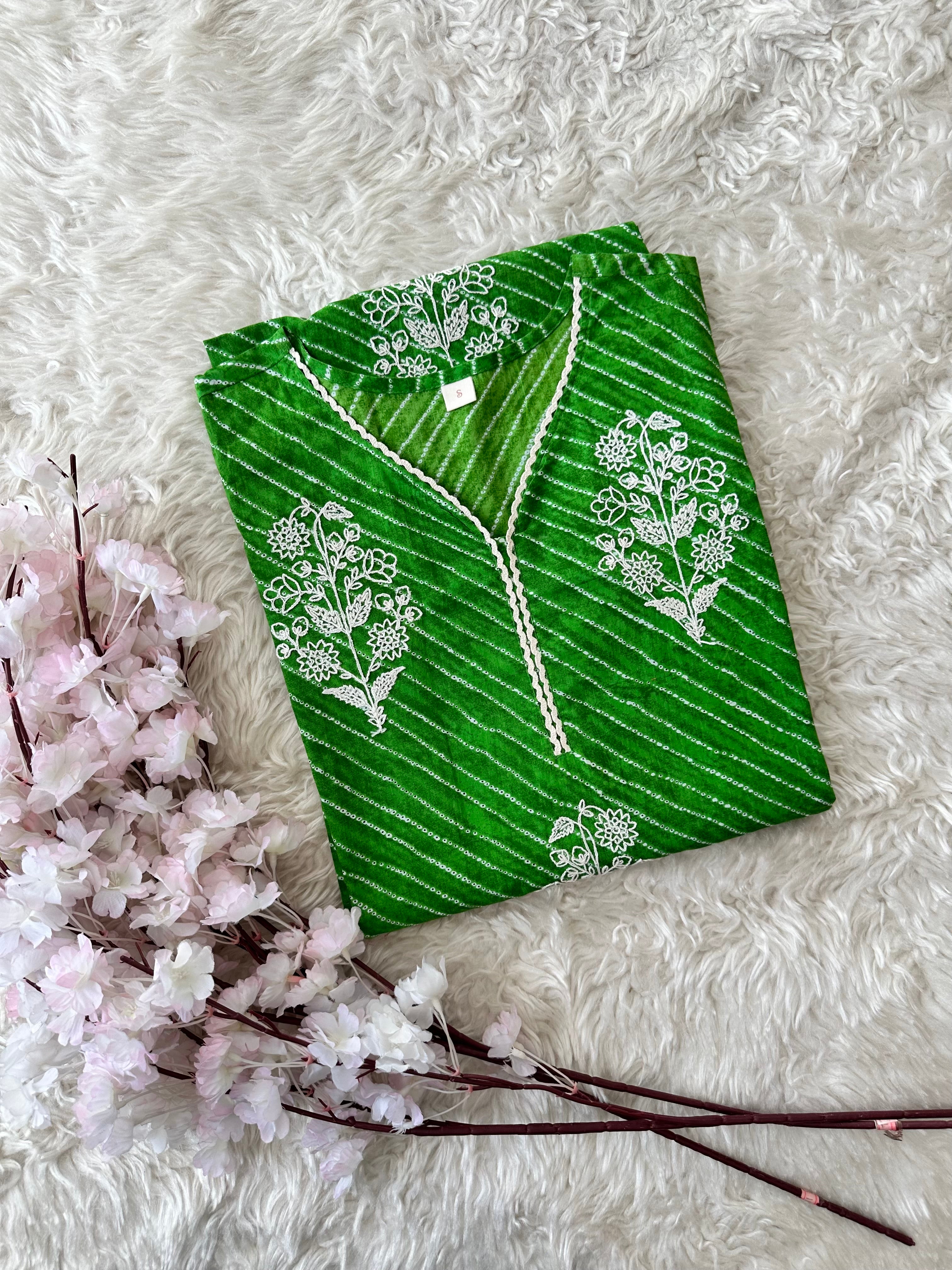 Premium Cotton Lehariya