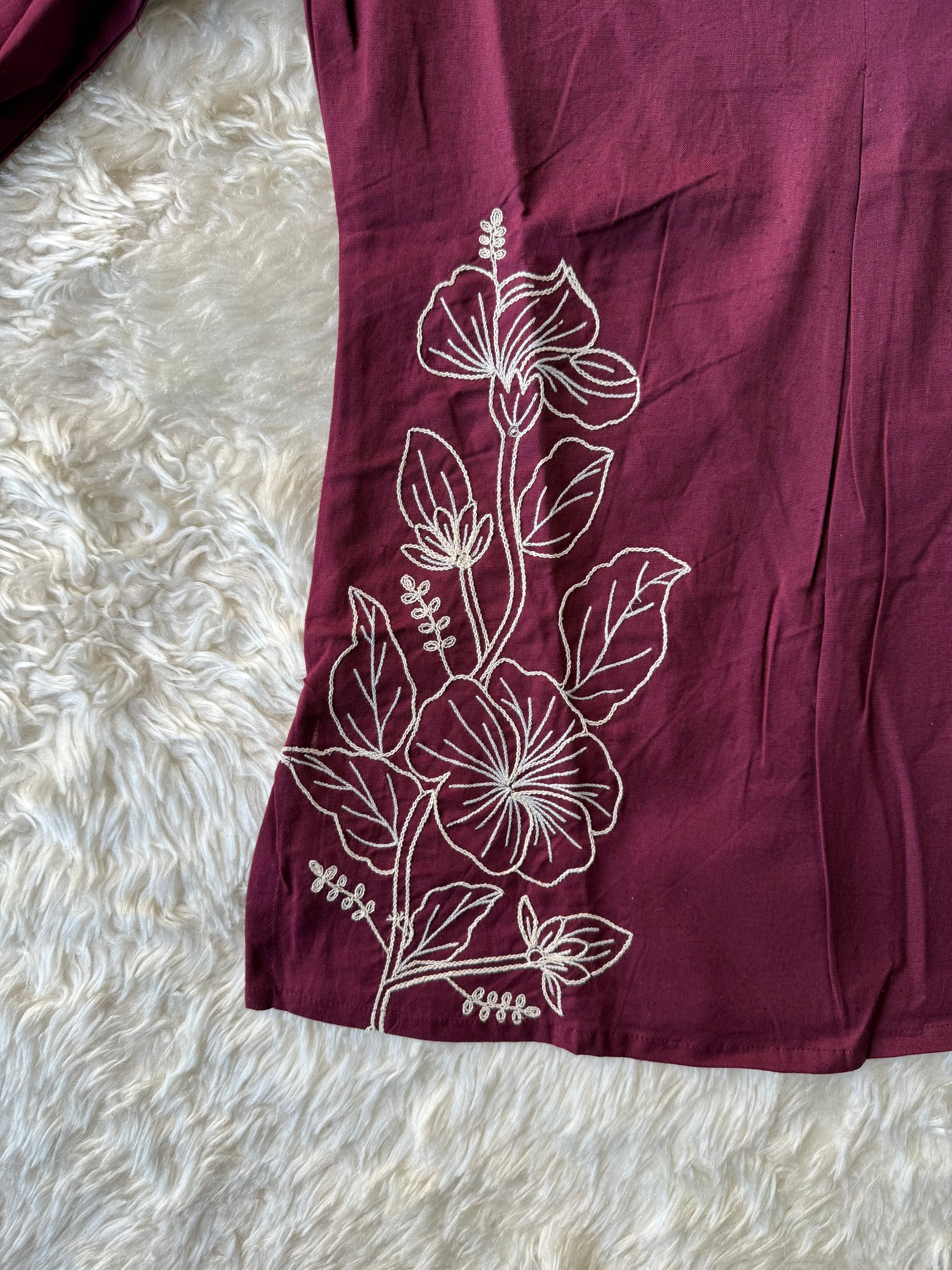 Khadi Cotton Short Kurti