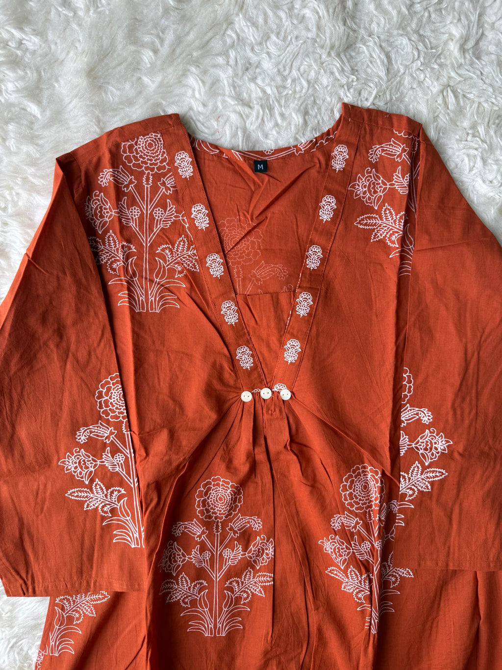 Cotton FLARE Kurti Pant Set