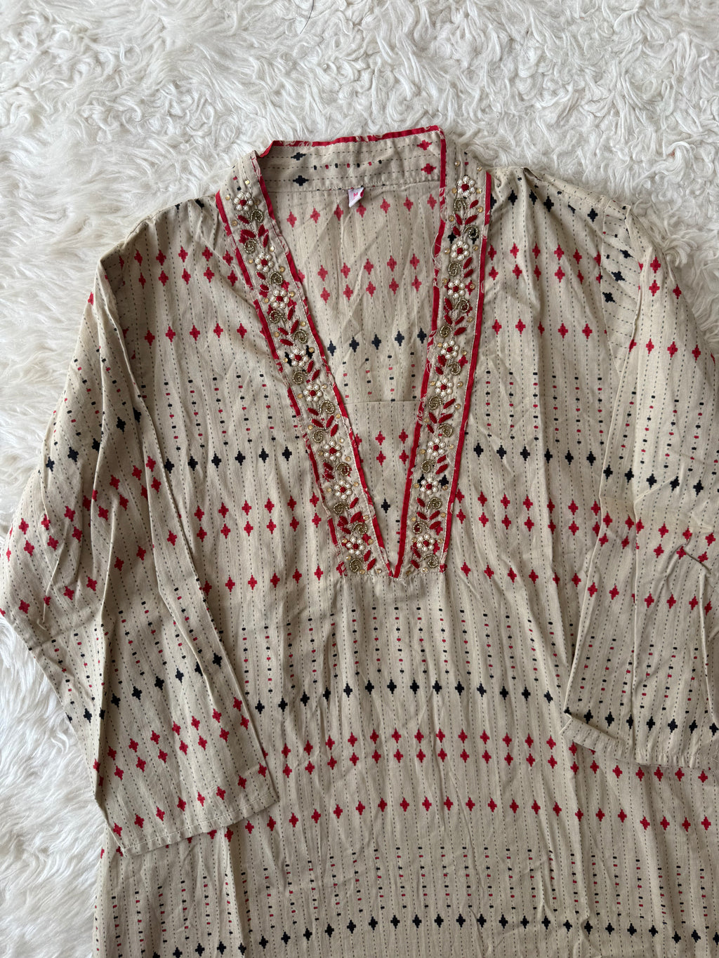 Premium Cotton Kurti Pant Dupatta Set