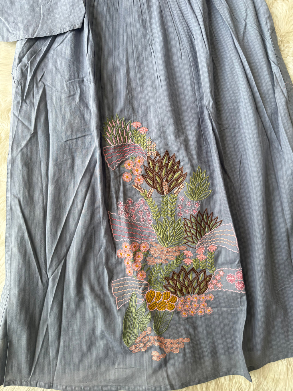 Premium Mul Cotton Thread Work Collection