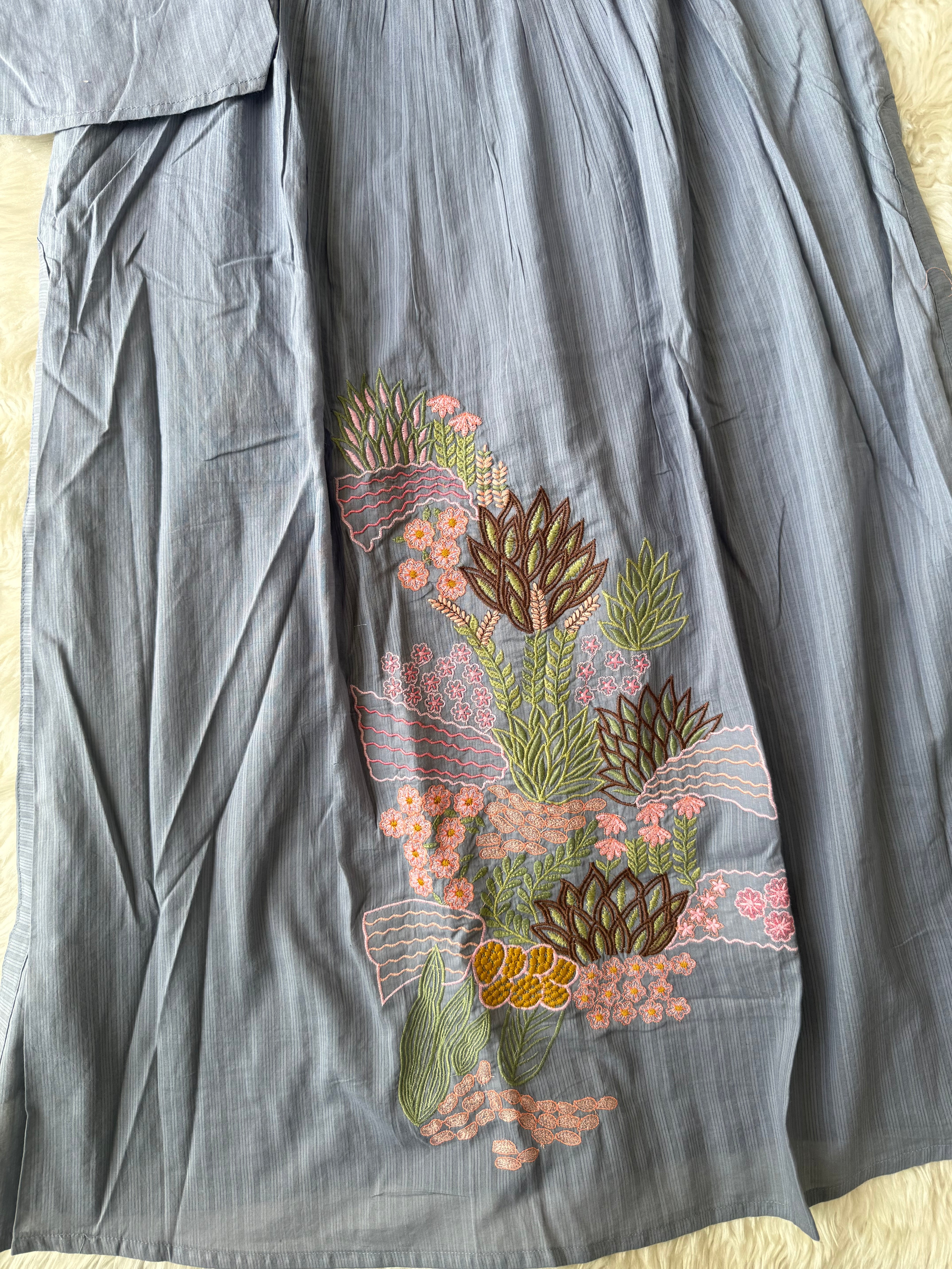 Premium Mul Cotton Thread Work Collection