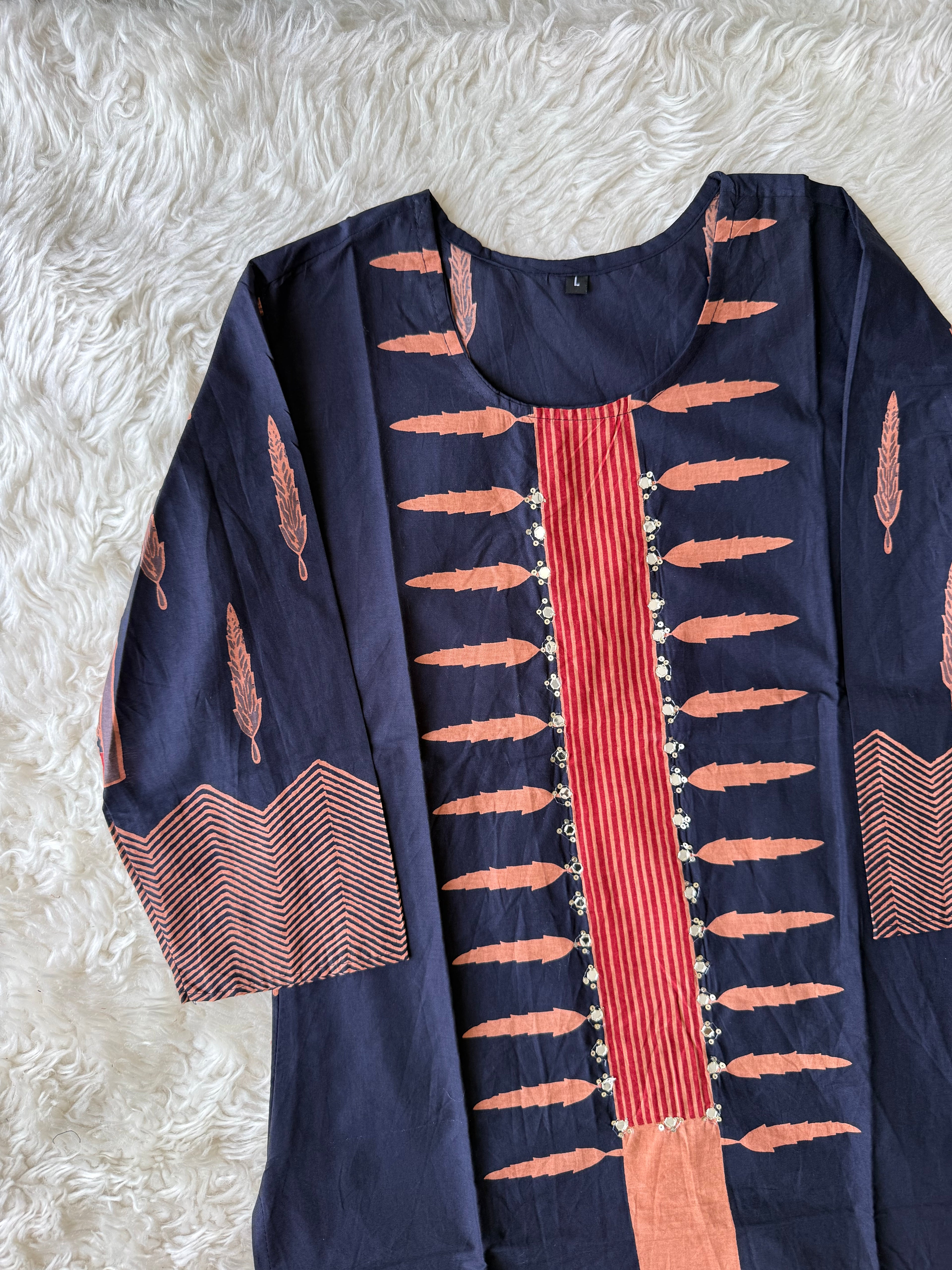 Budget Friendly Kurti Pant Dupatta Set