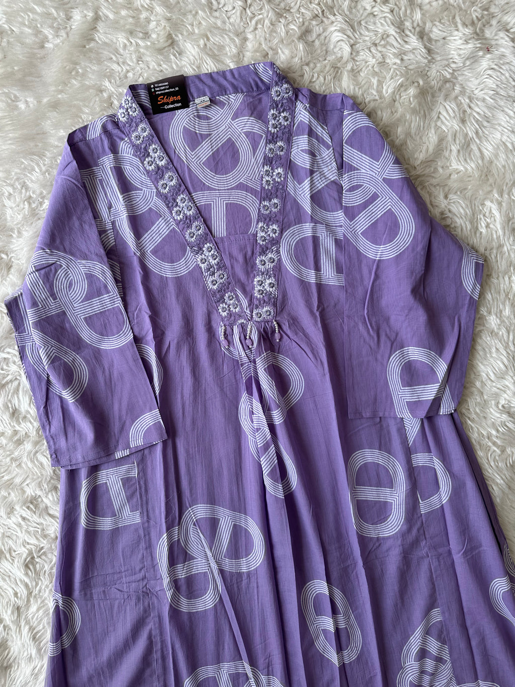 Mul Cotton FLARE Kurti Plazo Dupatta Set