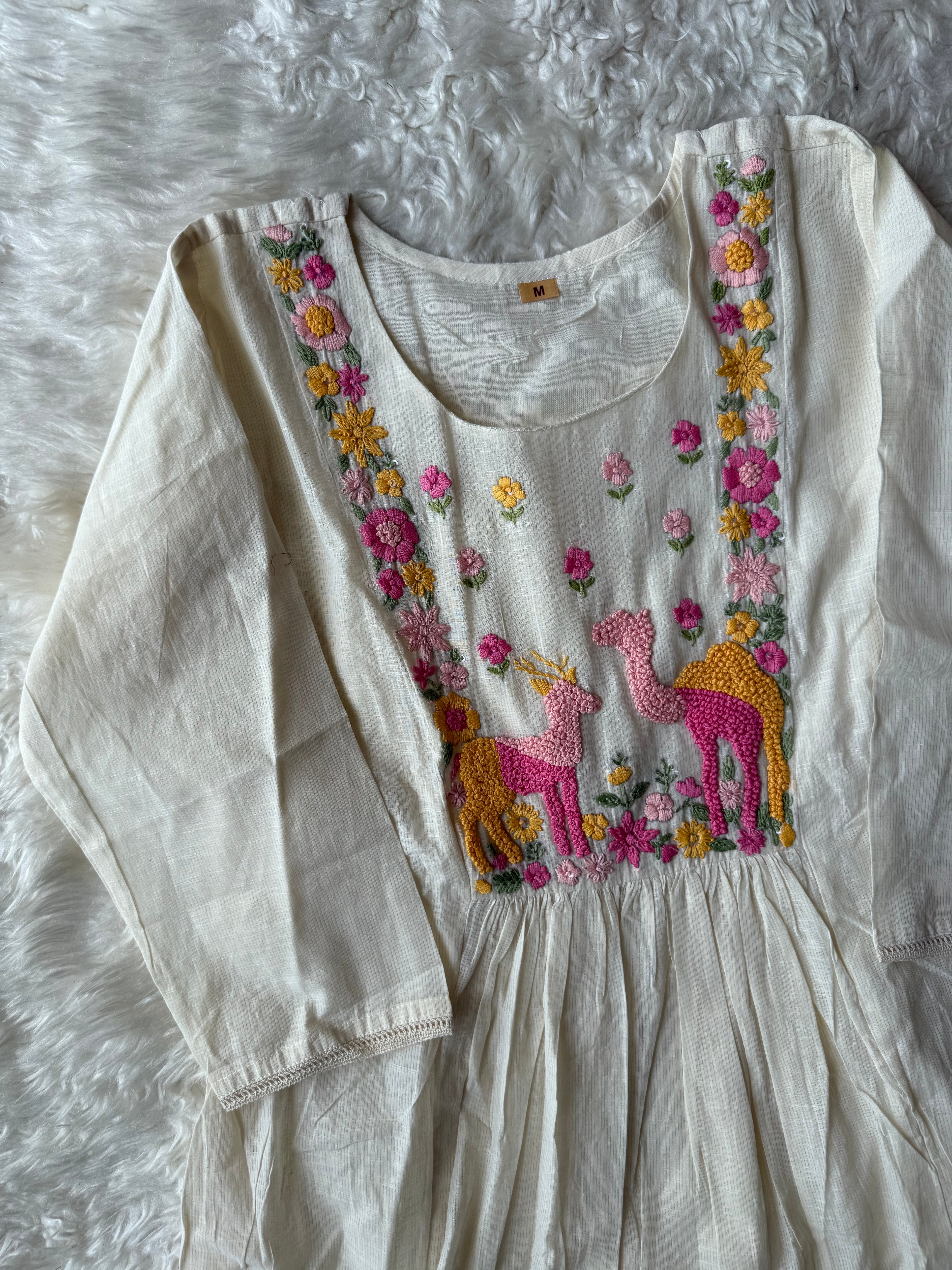 Premium Mul Cotton Embroidery Work Collection