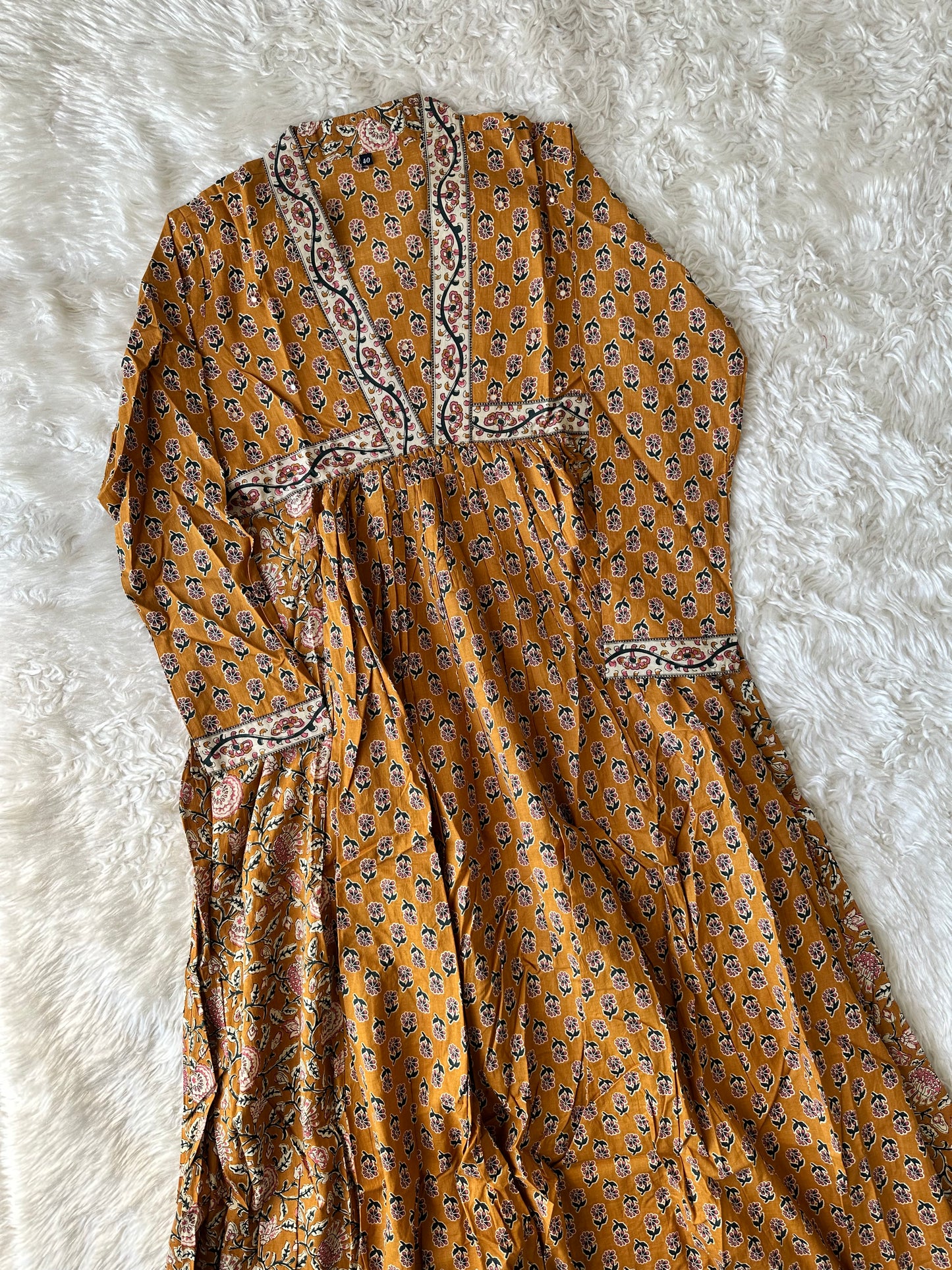 Premium Cotton Alia Flare Kurti