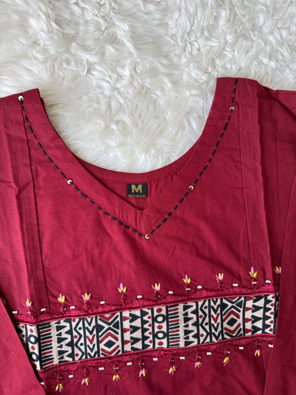 Pure Cotton Aline Kurti Plazo Dupatta Set