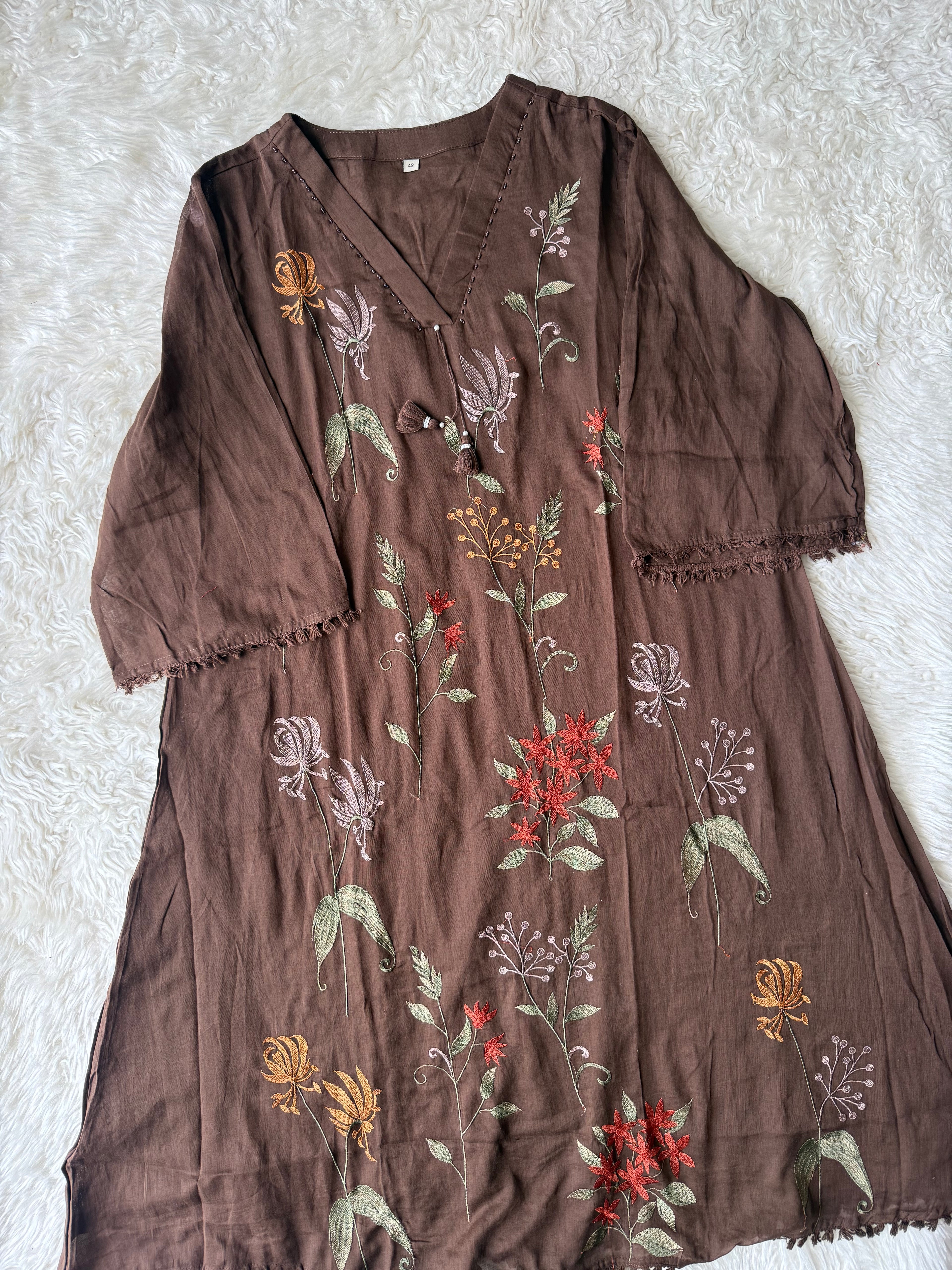 Premium Mul Cotton Thread Work Collection