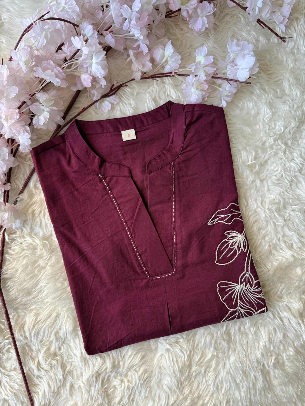Khadi Cotton Short Kurti