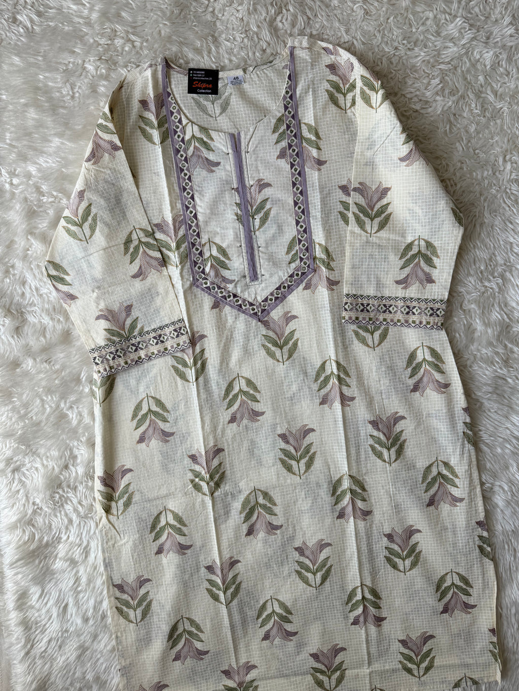 Premium Cotton Kurti Pant Dupatta Set