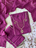 Premium Cotton Kurti Plazo Dupatta Set
