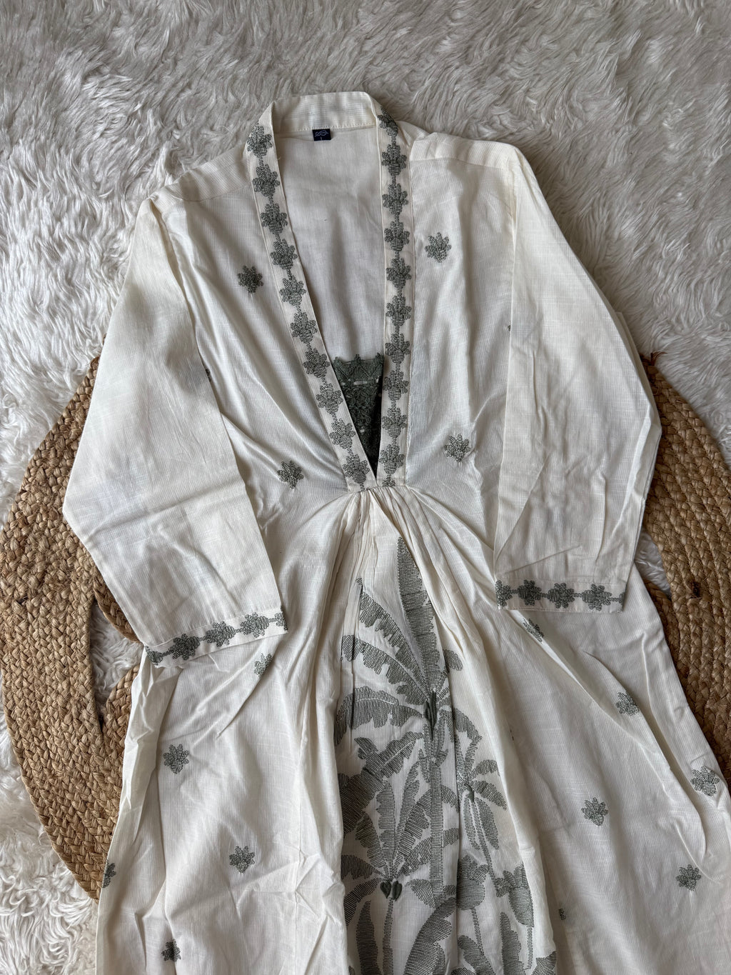 Mul Cotton Kurti Pant Dupatta Set