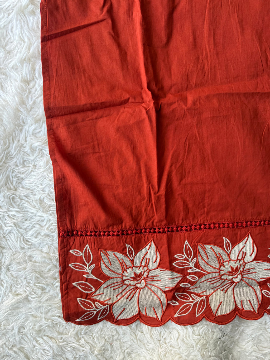 Pure Cotton Kurti Pant Dupatta Set