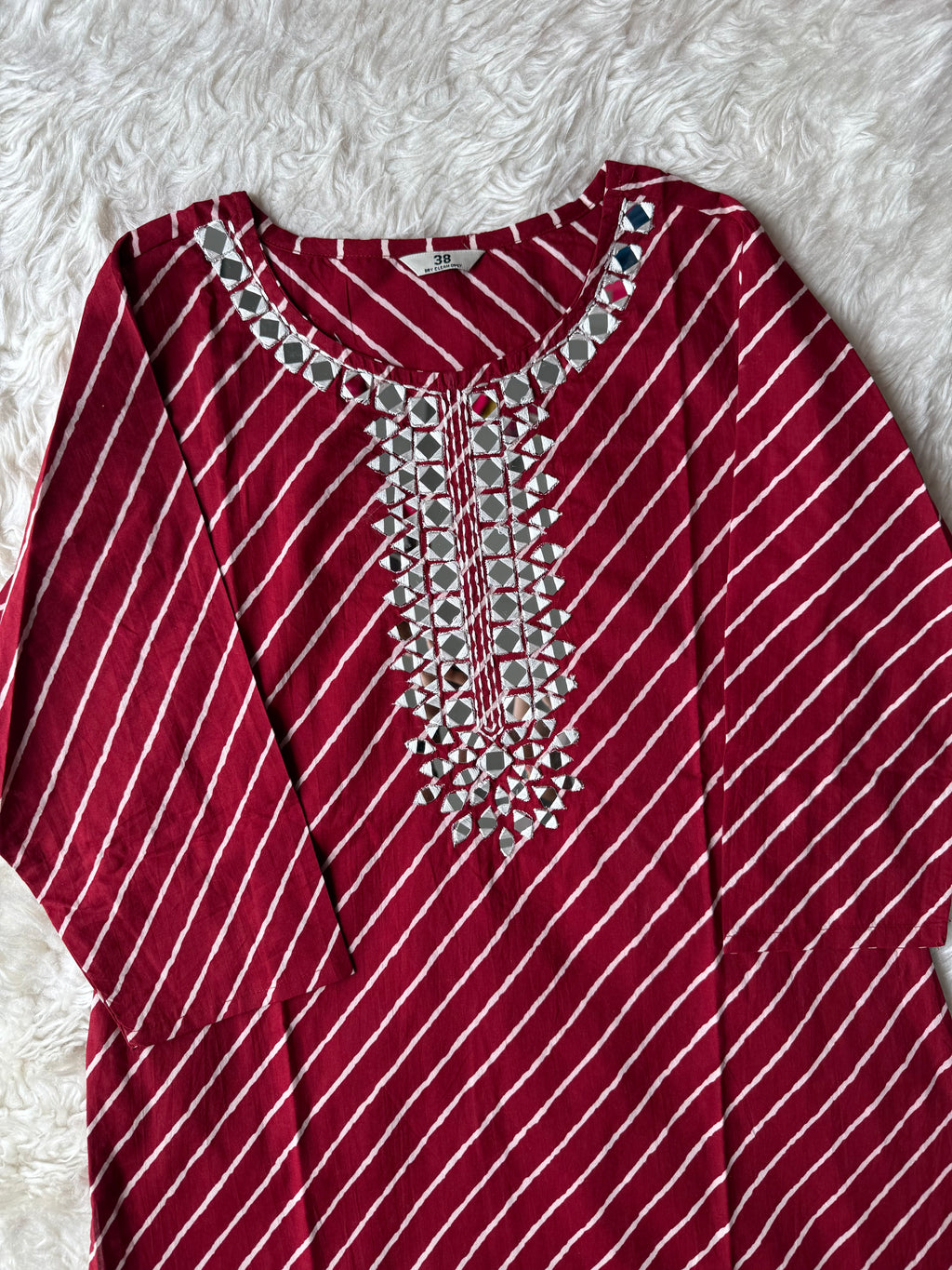 Premium Cotton Lehariya Set