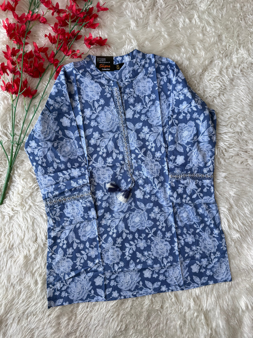 Premium Cotton Short Kurti