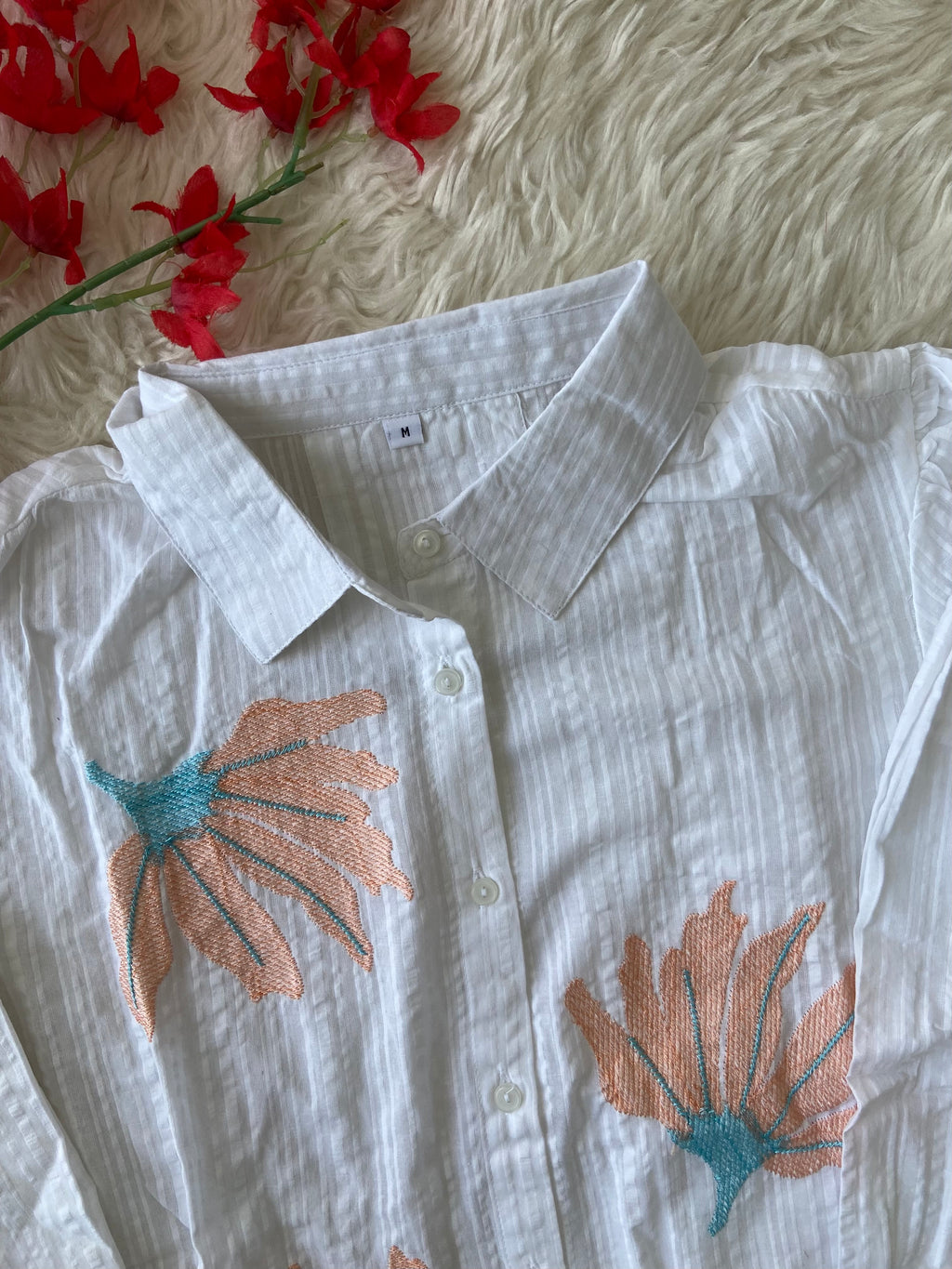 Schiffli Cotton Shirts