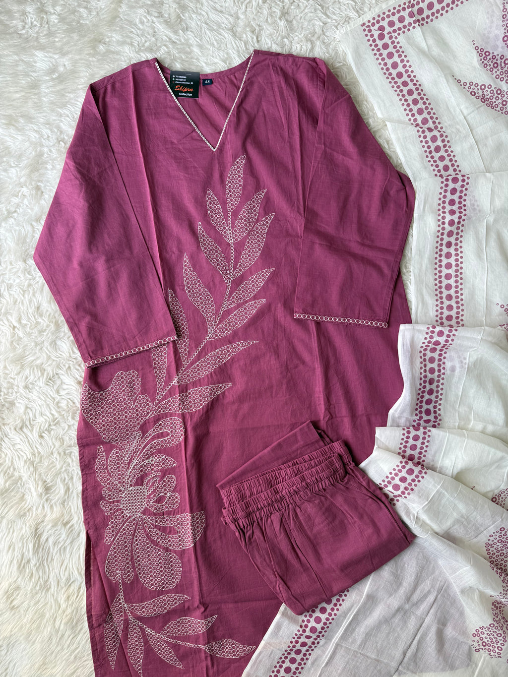 Premium Cotton Thread Work Collection