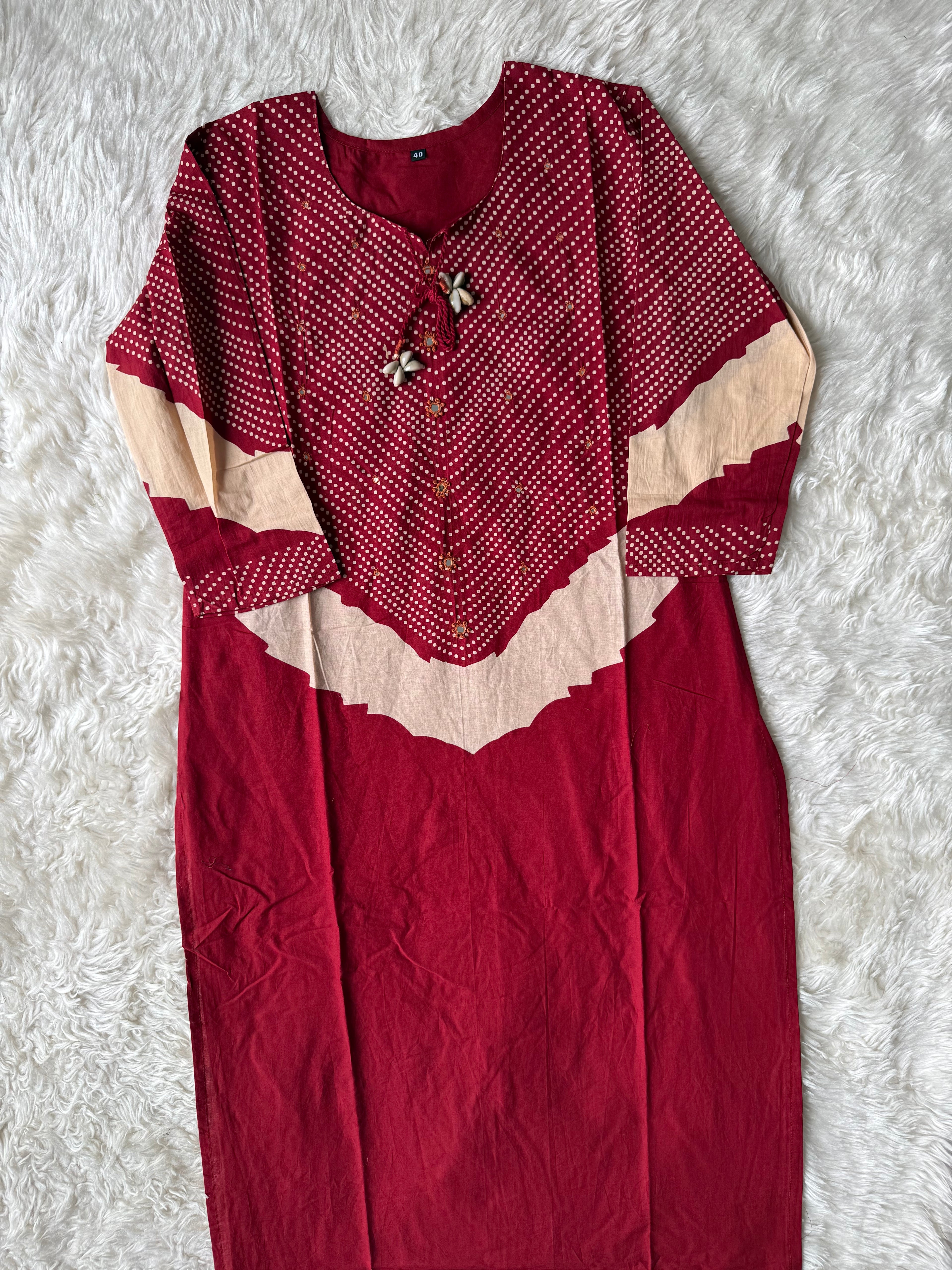 Pure Cotton Kurti Plazo Dupatta Set