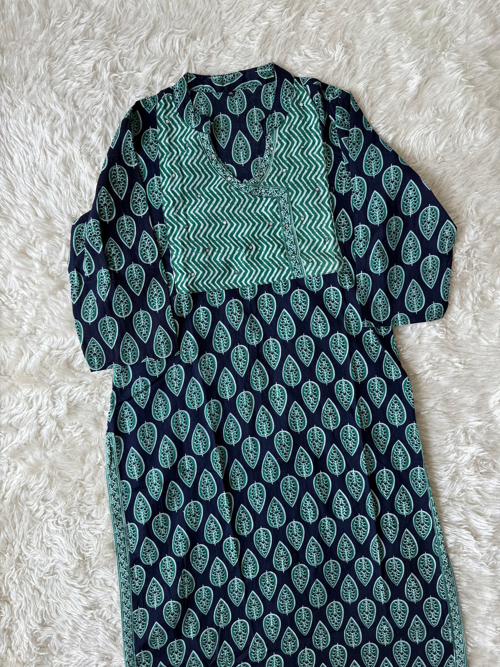 Pure Cotton Kurti Pant Set