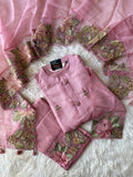 Dola Silk Kurti Pant Dupatta Set