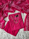 Premium Cotton Kurti Pant Dupatta Set