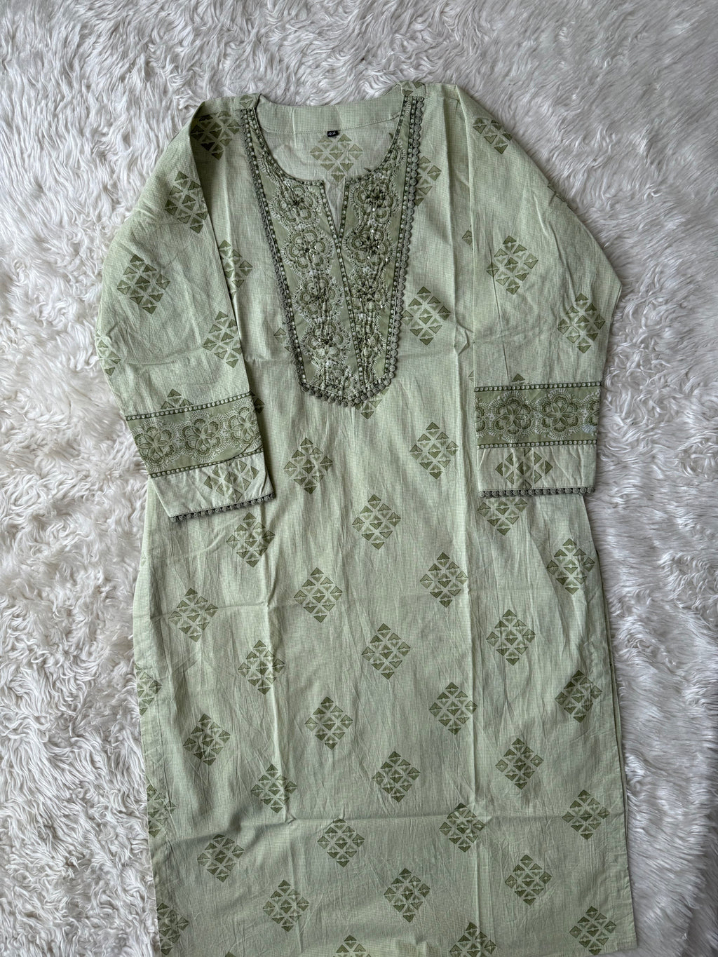 Premium Cotton Kurti Pant Dupatta Set