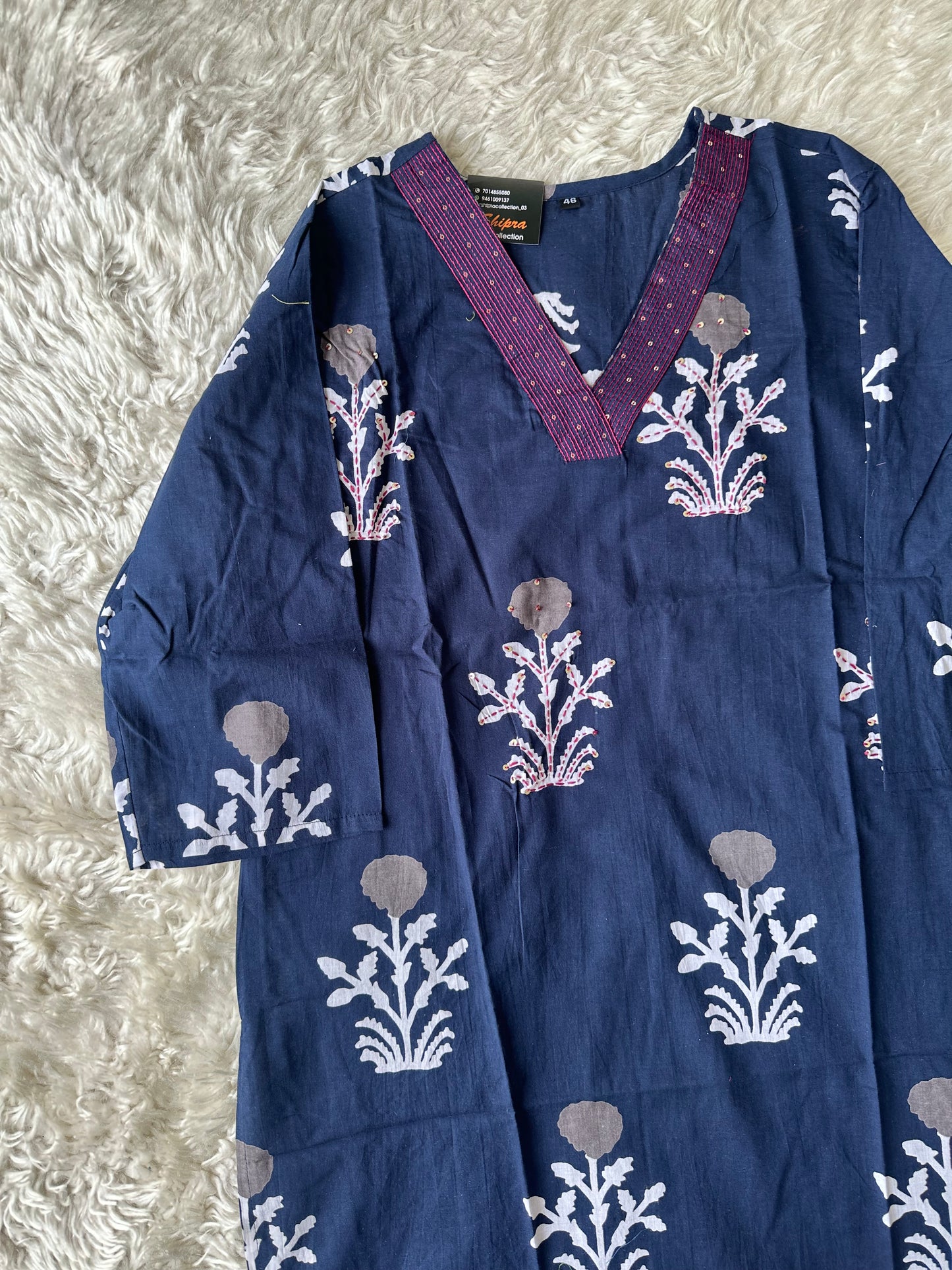 Pure Cotton Kurti