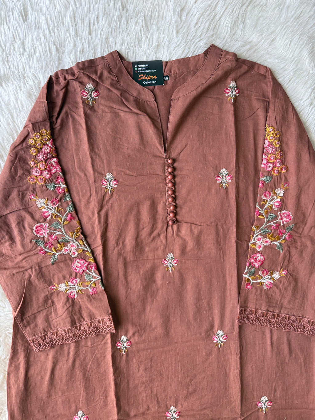 Premium Cotton Thread Work Collection