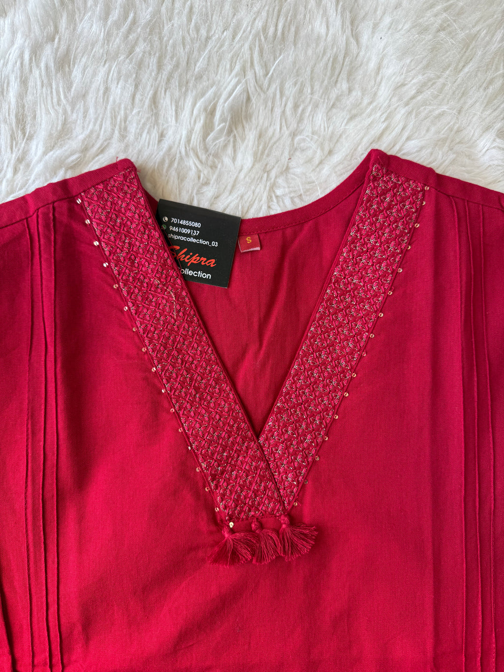 Premium Khadi Cotton Kurti Pant Set