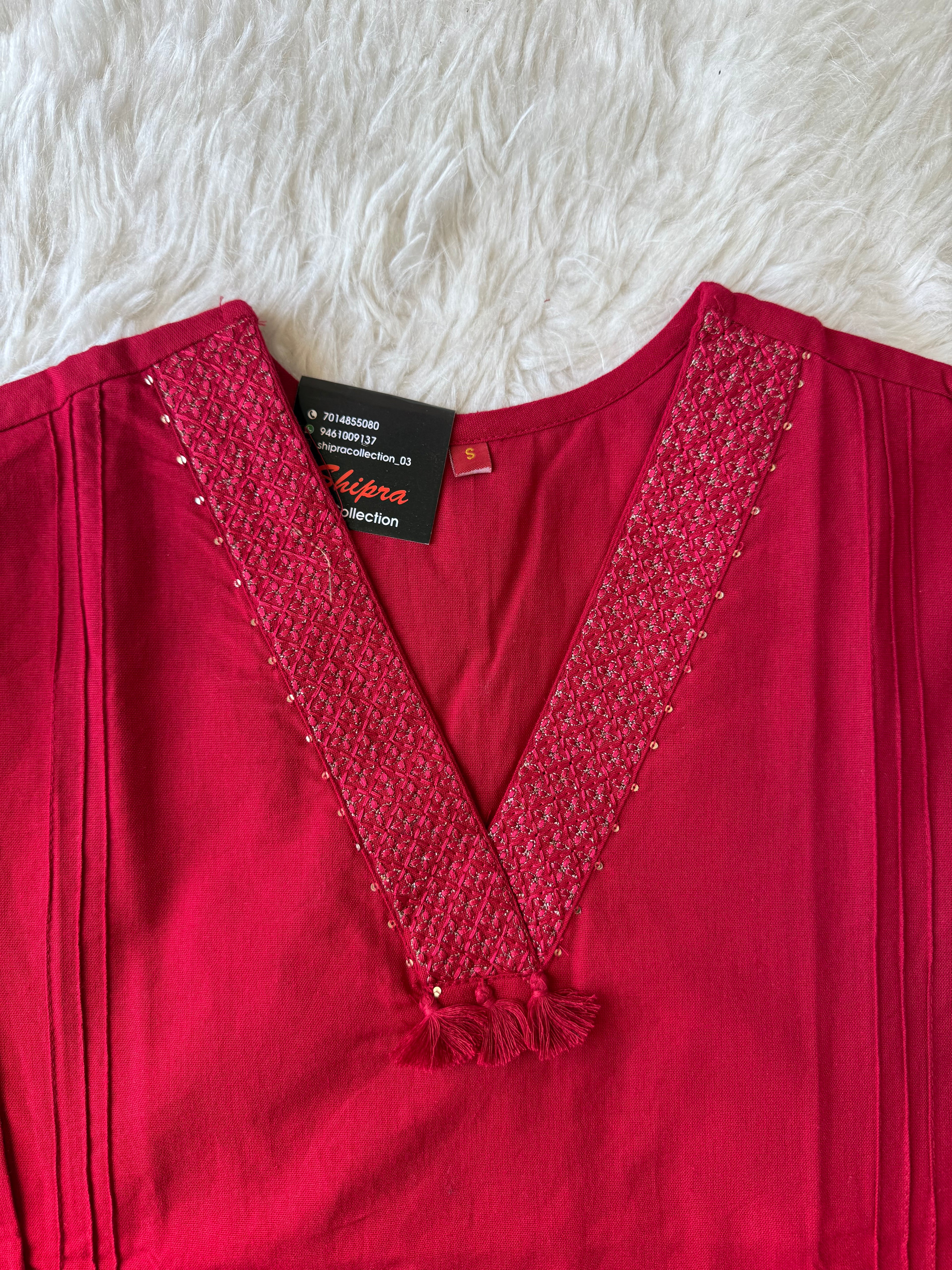 Premium Khadi Cotton Kurti Pant Set