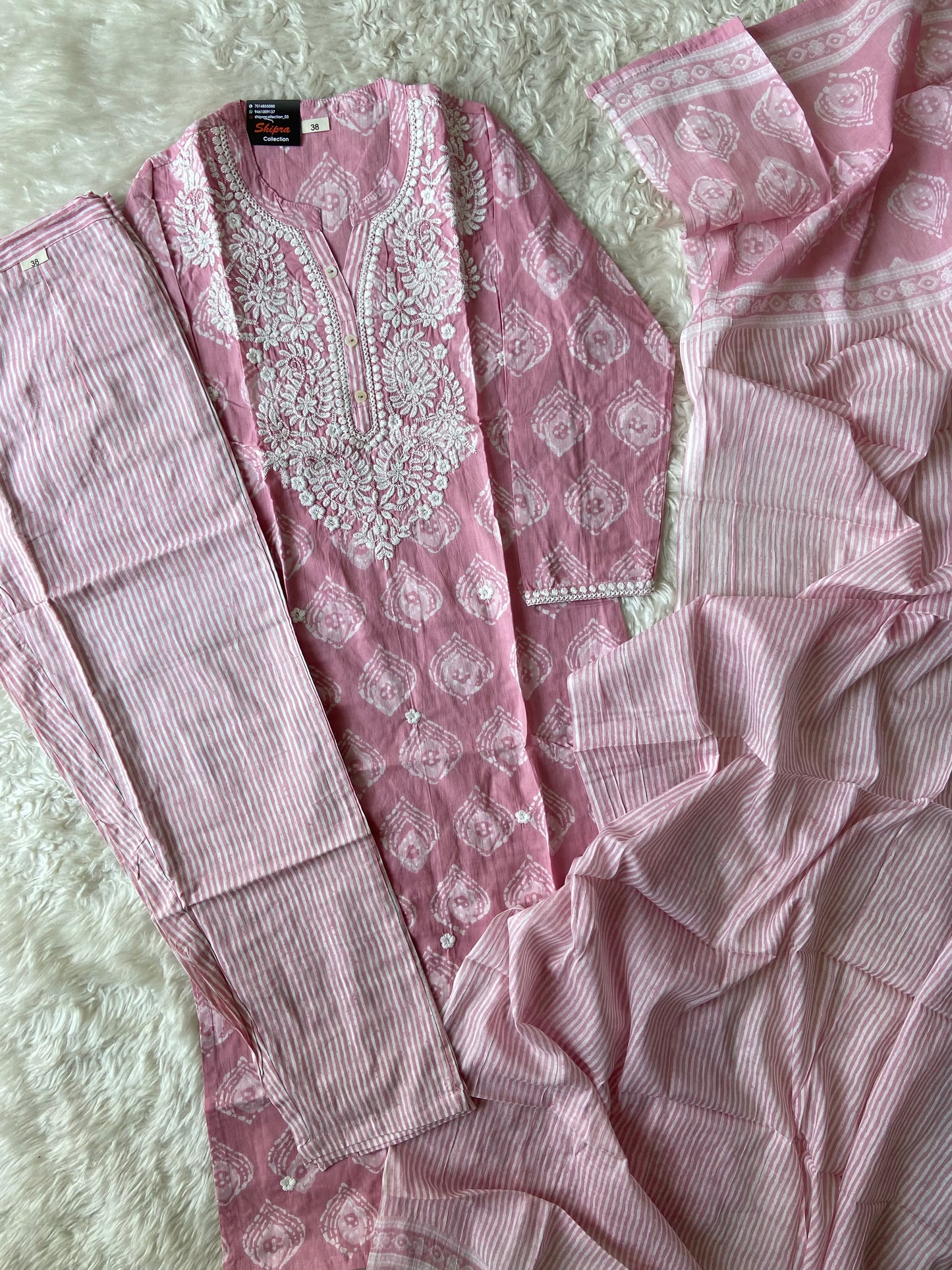 Premium Cotton Thread Work Collection