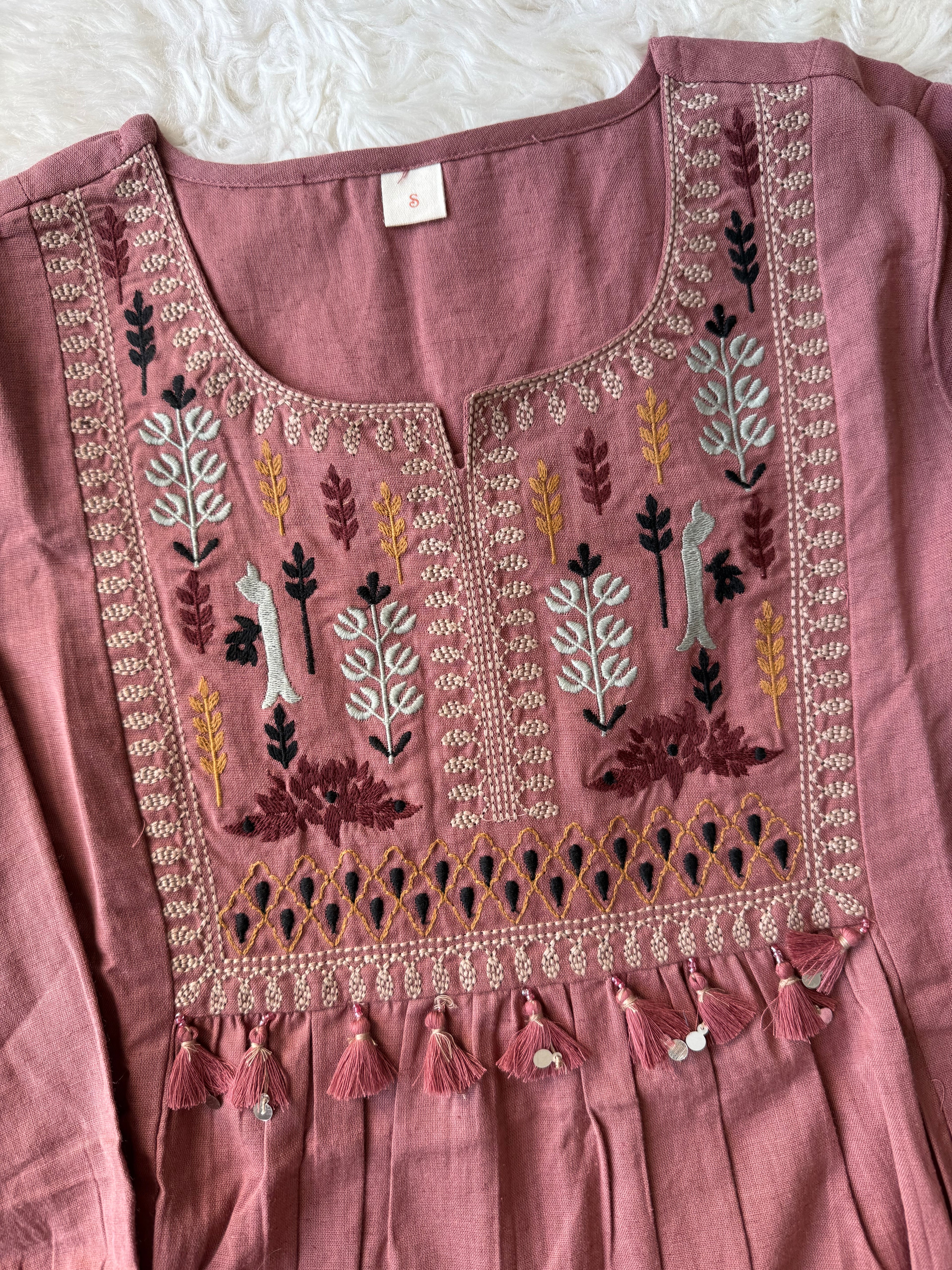 Khadi Cotton Short Kurti