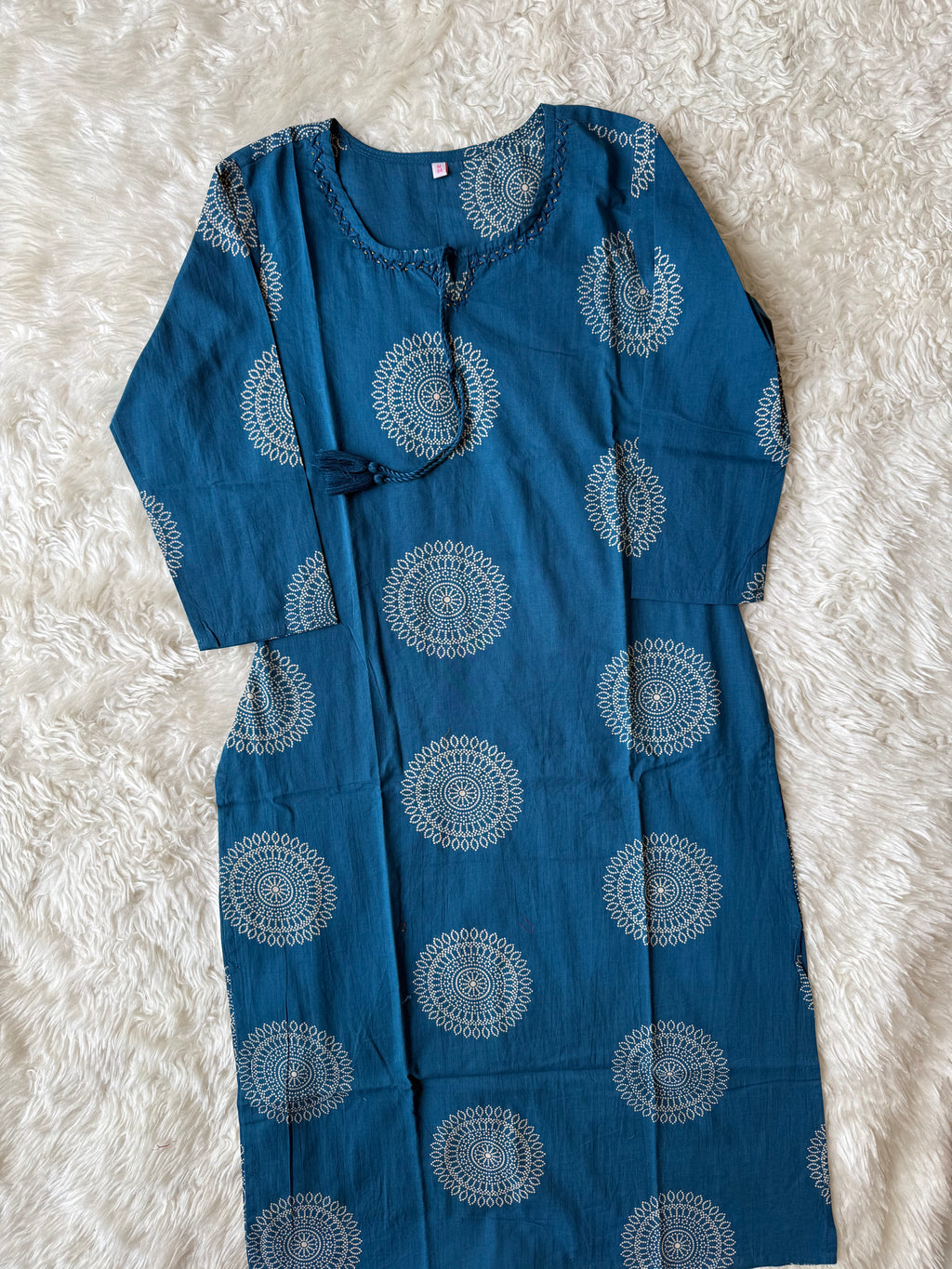 Premium Cotton Kurti Pant Dupatta Set