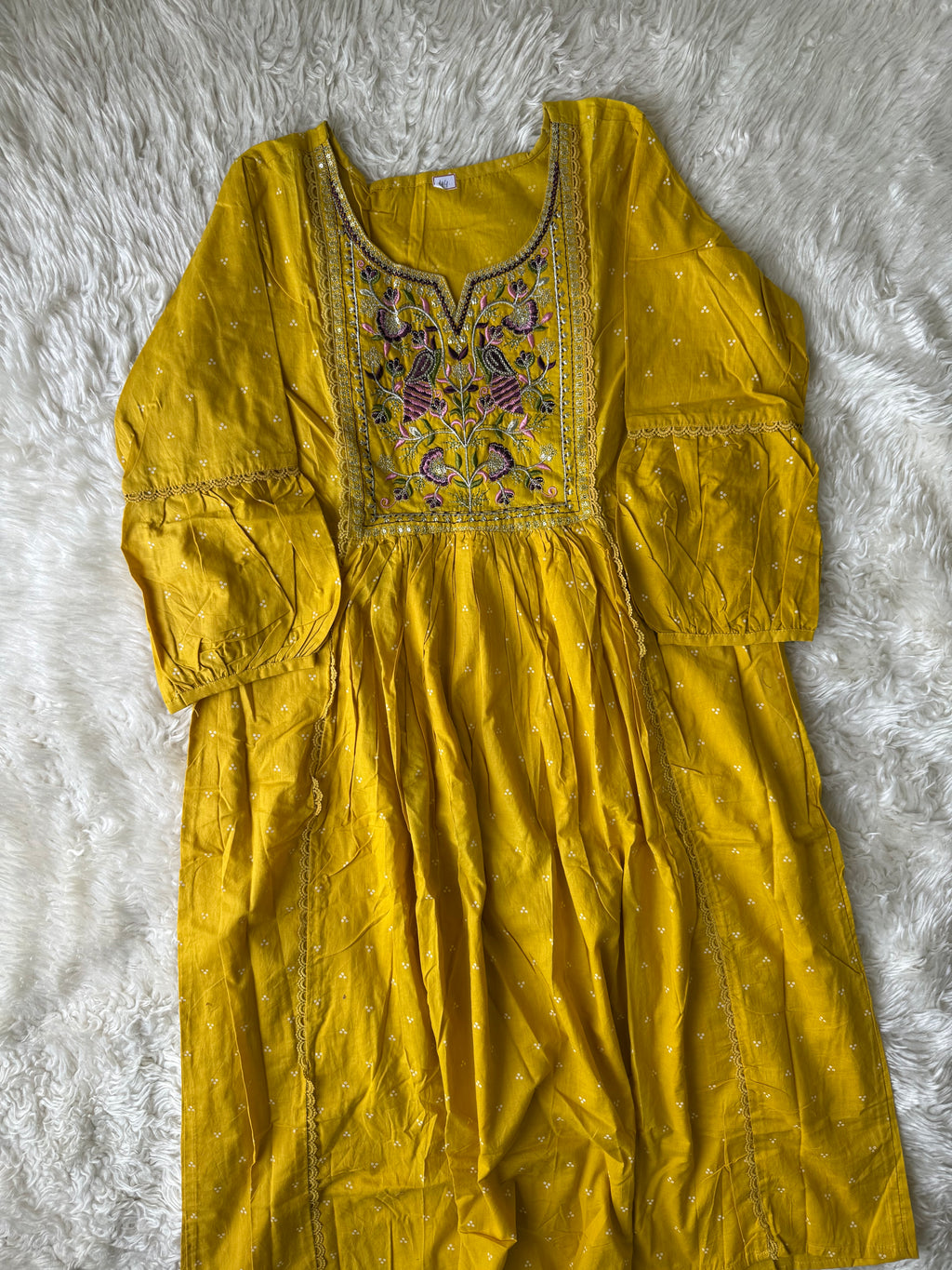 Cotton Kurti Pant Set