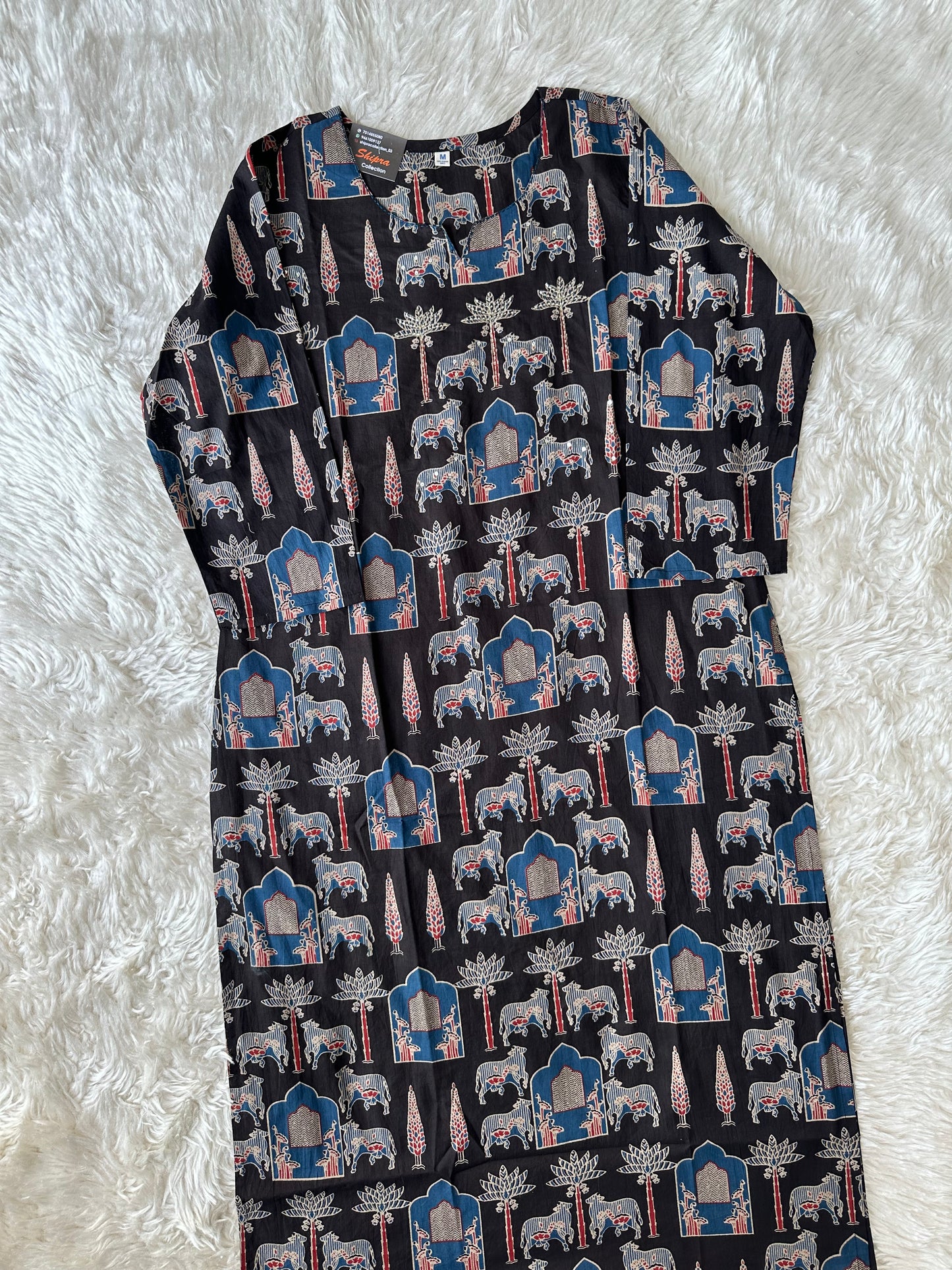 Premium Cotton Kurti Pant Set