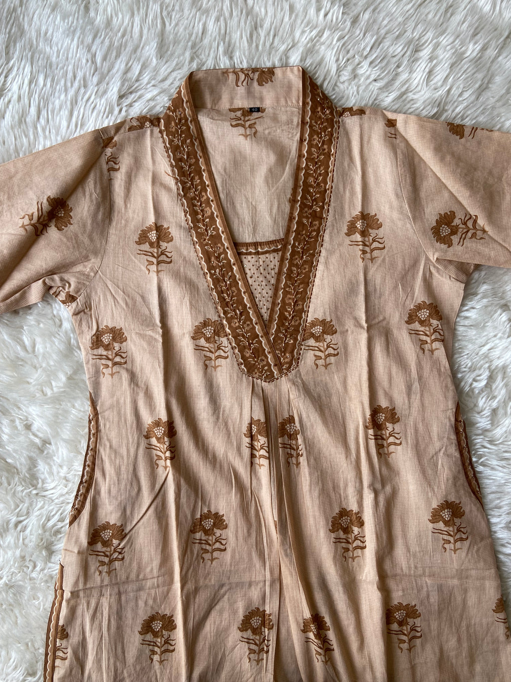 Premium Cotton Kurti Pant Dupatta Set
